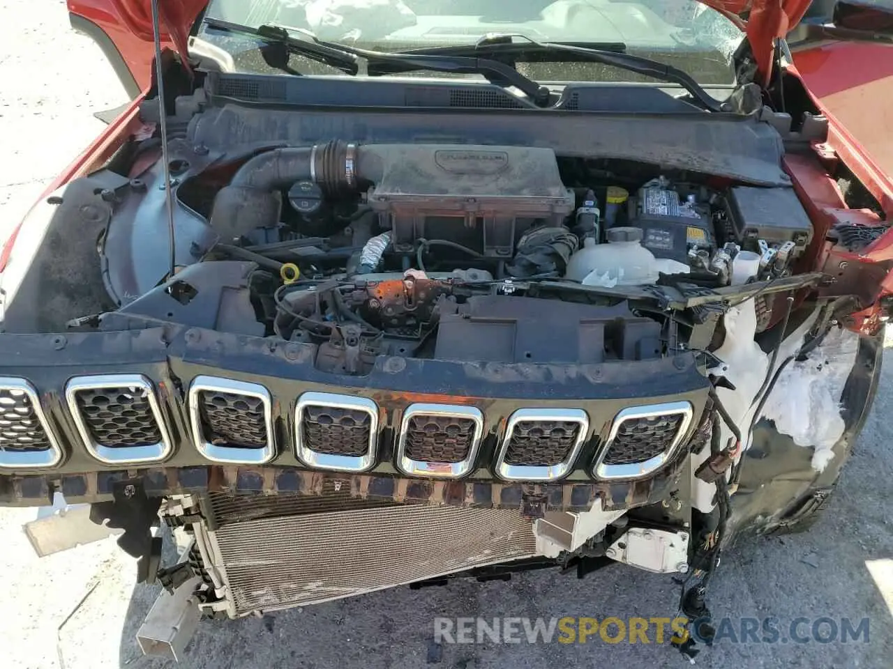 12 fotografías del automóvil dañado 3C4NJDCN4PT545763 JEEP COMPASS 2023
