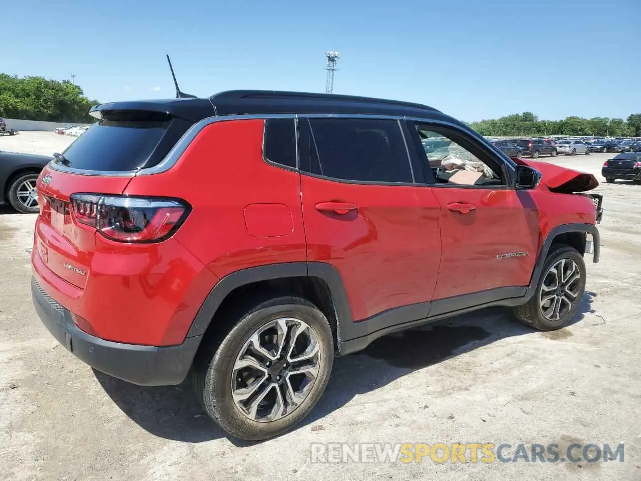 3 fotografías del automóvil dañado 3C4NJDCN4PT545763 JEEP COMPASS 2023