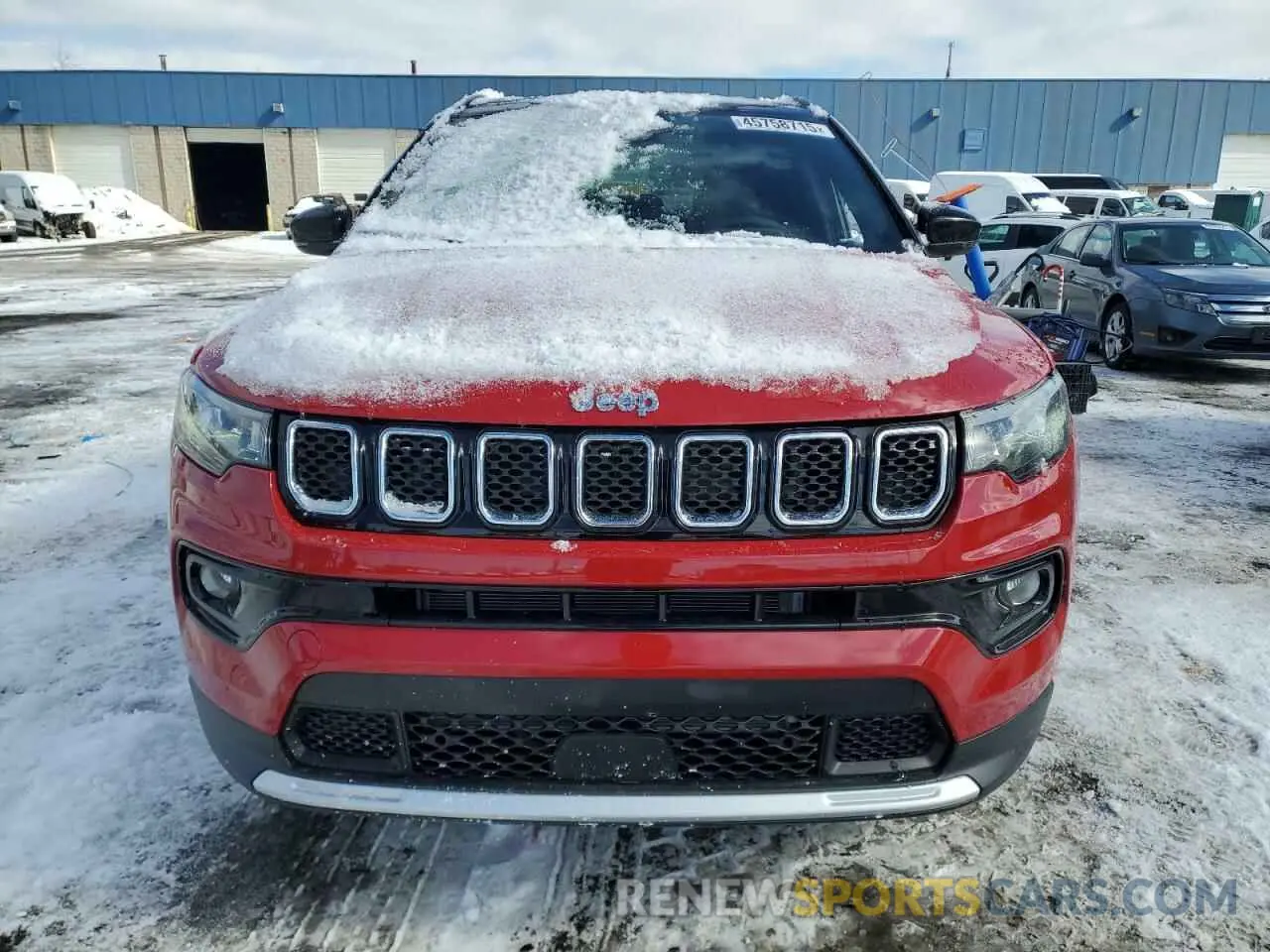 5 fotografías del automóvil dañado 3C4NJDCN5PT549076 JEEP COMPASS 2023