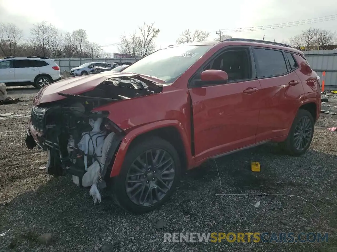 1 fotografías del automóvil dañado 3C4NJDCN6PT539530 JEEP COMPASS 2023