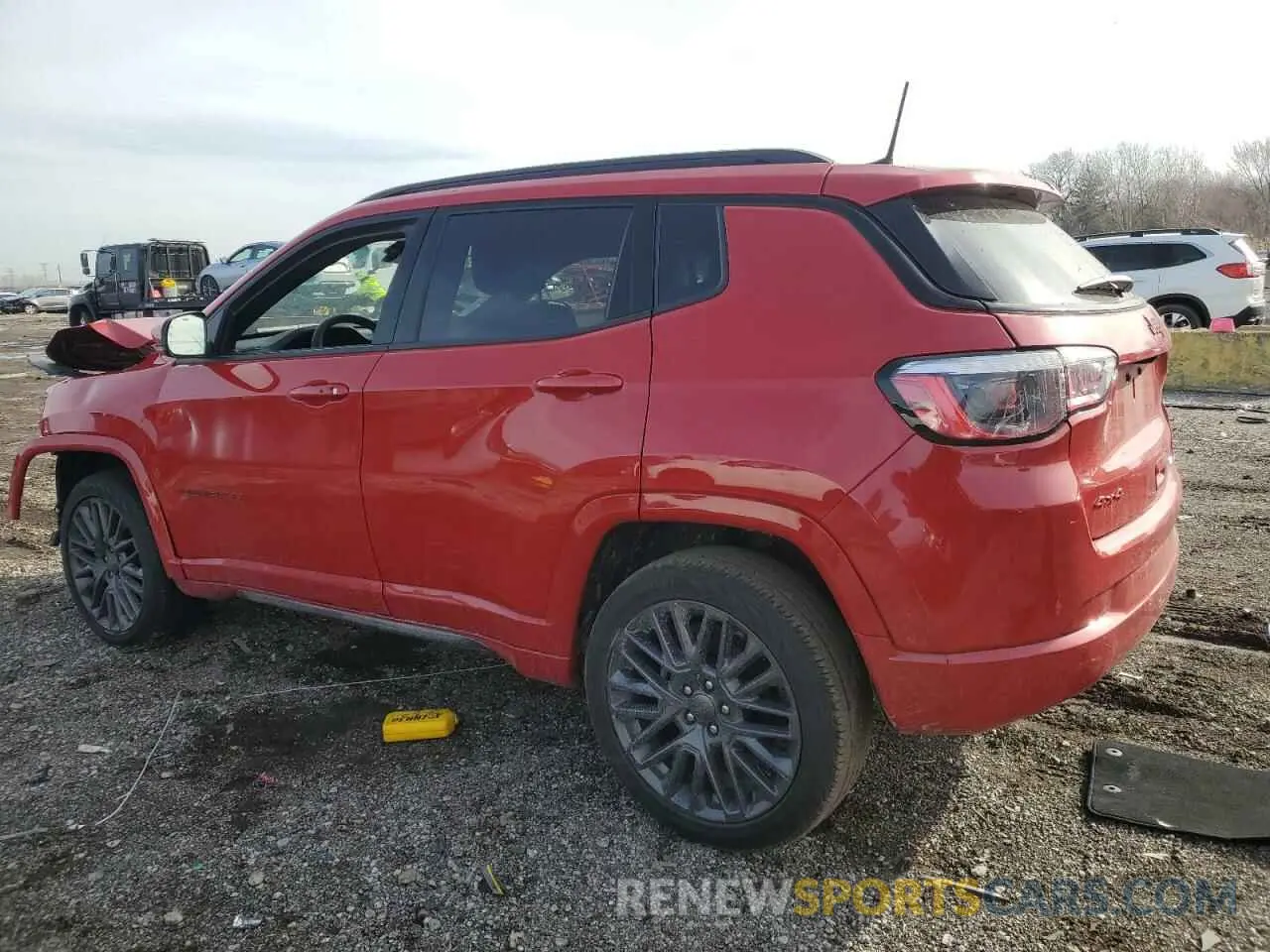 2 fotografías del automóvil dañado 3C4NJDCN6PT539530 JEEP COMPASS 2023