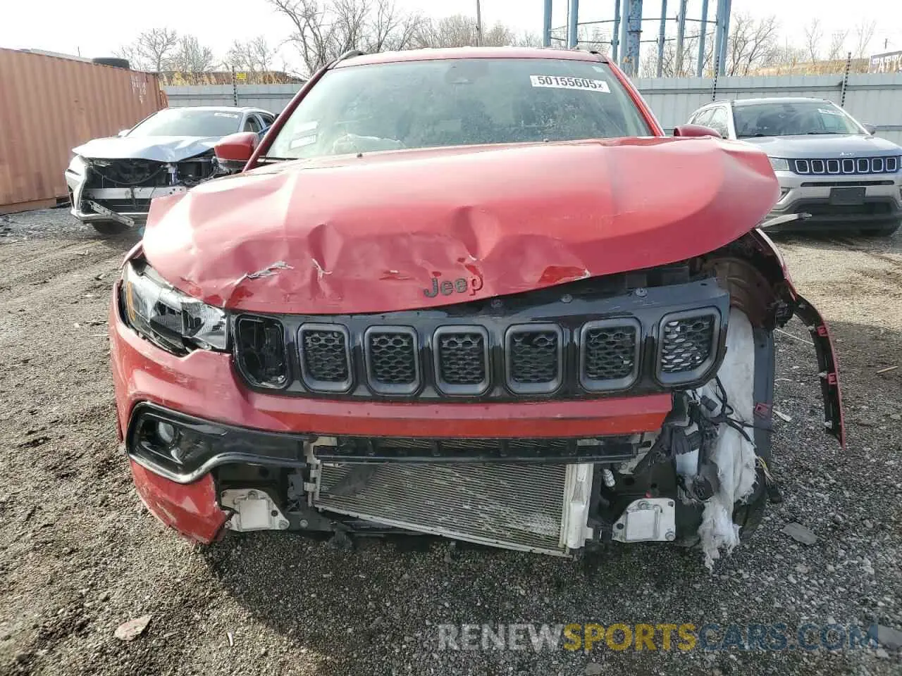 5 fotografías del automóvil dañado 3C4NJDCN6PT539530 JEEP COMPASS 2023