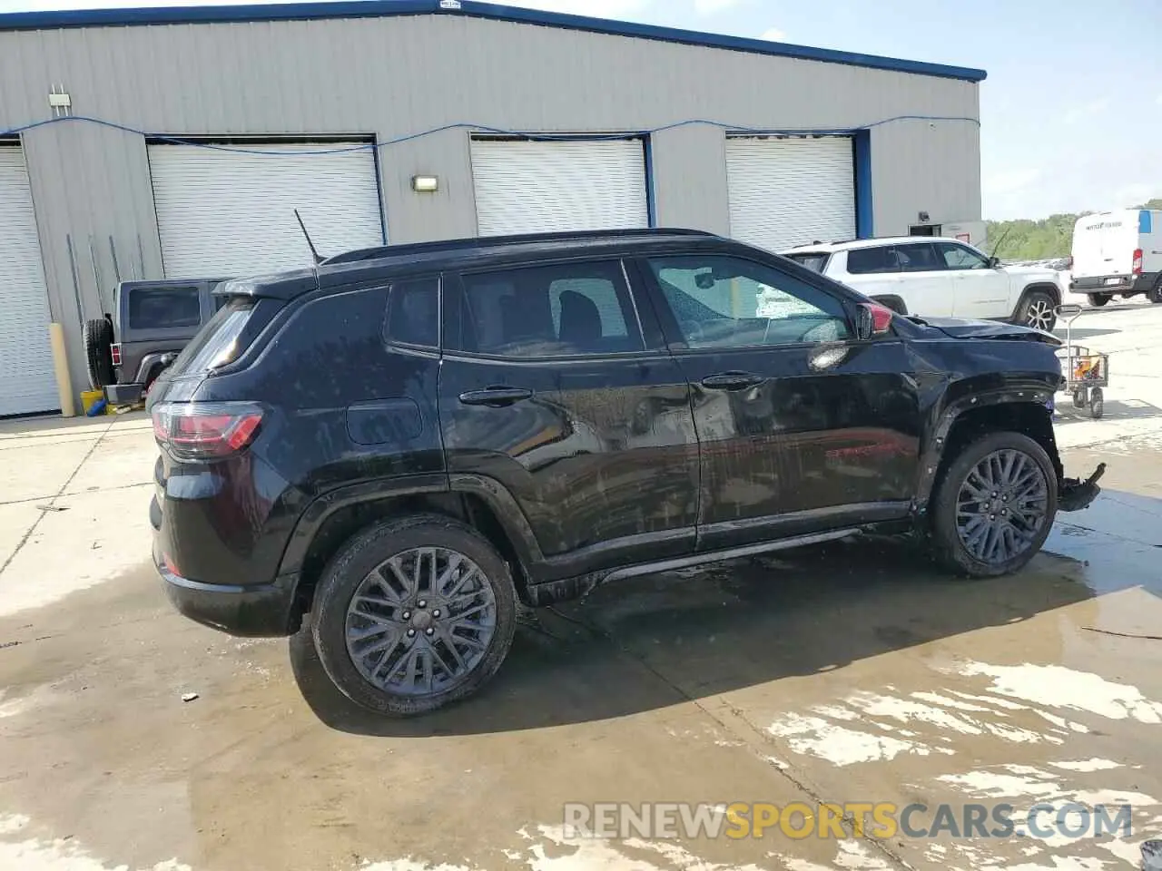 3 fotografías del automóvil dañado 3C4NJDCN7PT500686 JEEP COMPASS 2023