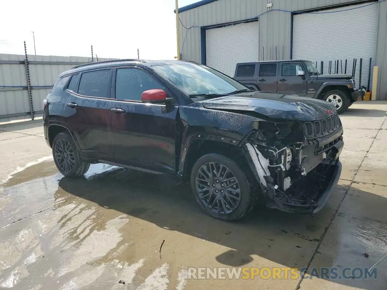 4 fotografías del automóvil dañado 3C4NJDCN7PT500686 JEEP COMPASS 2023