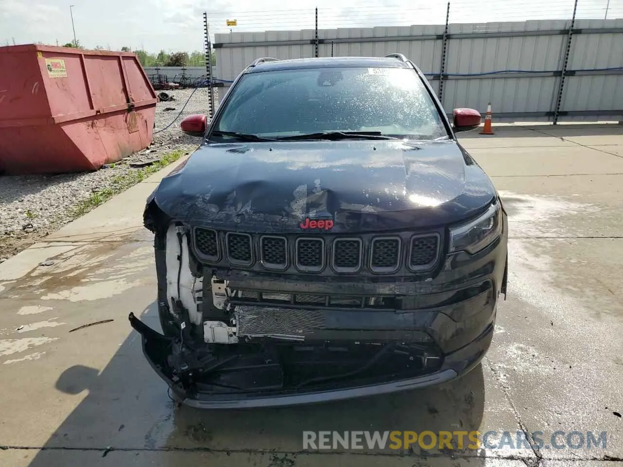 5 fotografías del automóvil dañado 3C4NJDCN7PT500686 JEEP COMPASS 2023