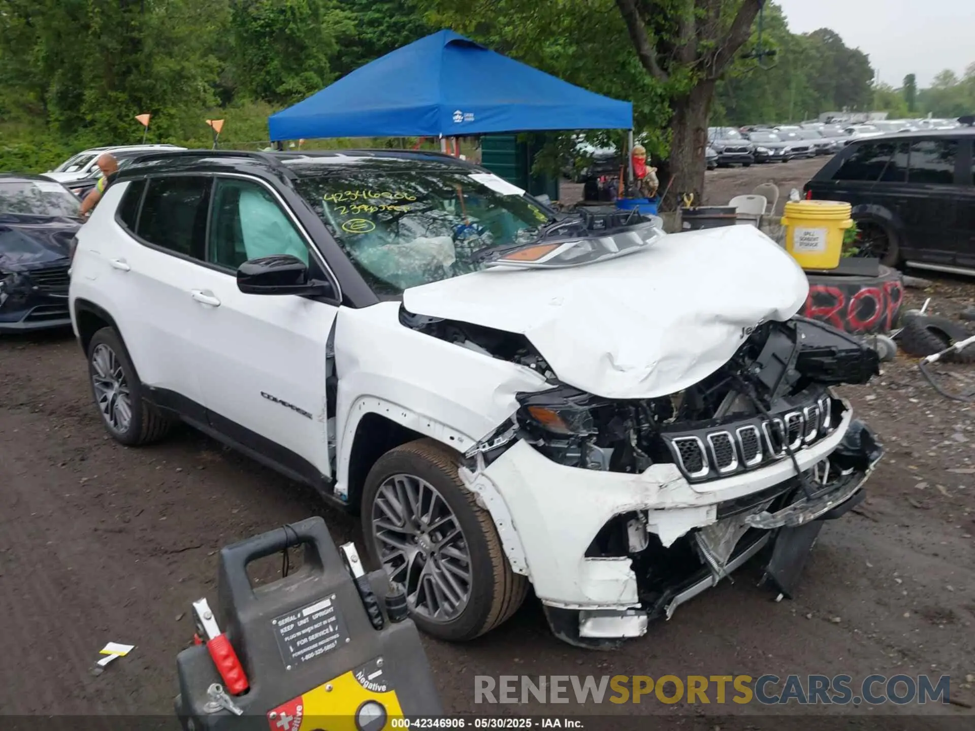 1 fotografías del automóvil dañado 3C4NJDCN7PT503068 JEEP COMPASS 2023
