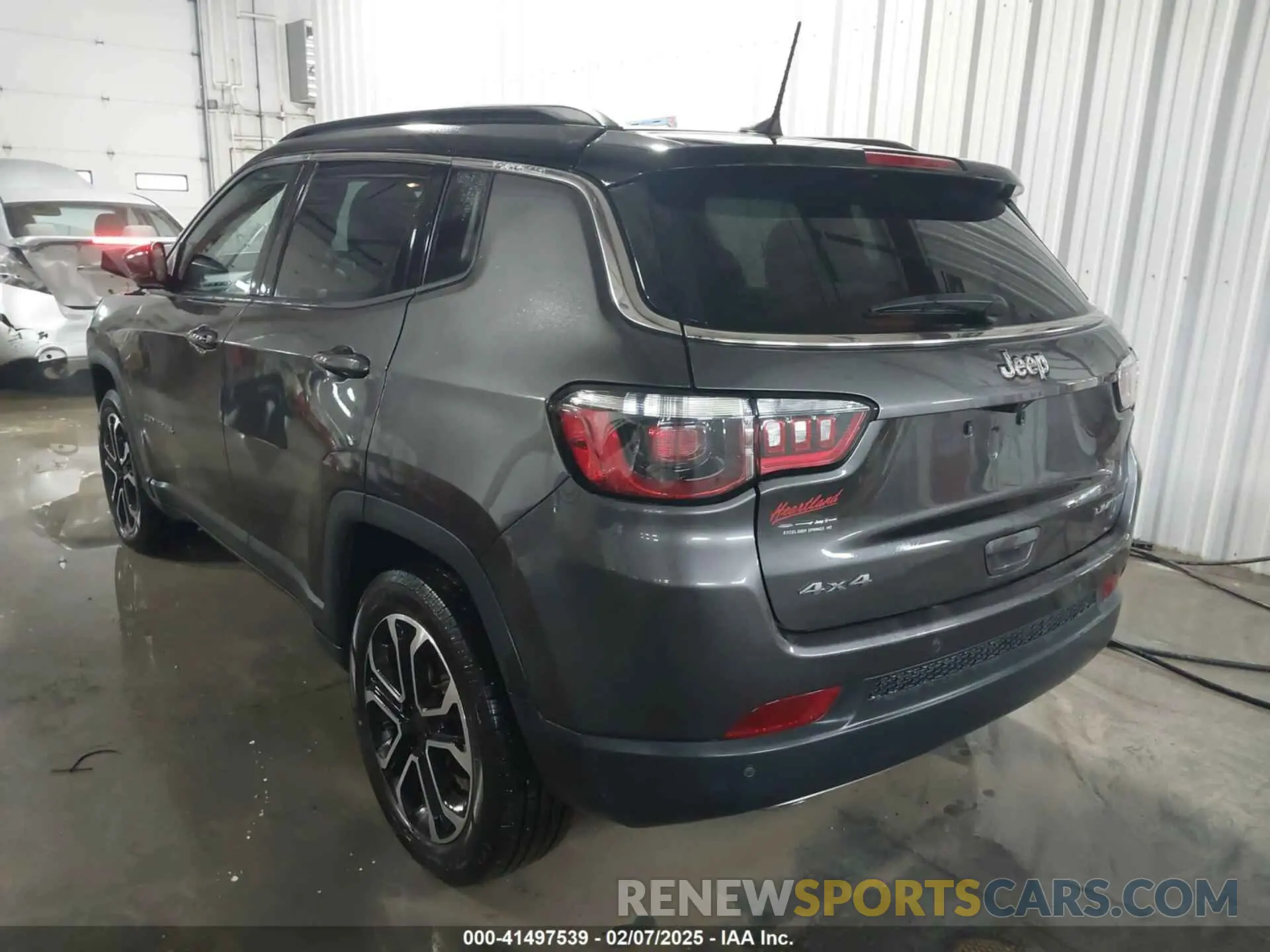 3 fotografías del automóvil dañado 3C4NJDCN7PT523935 JEEP COMPASS 2023