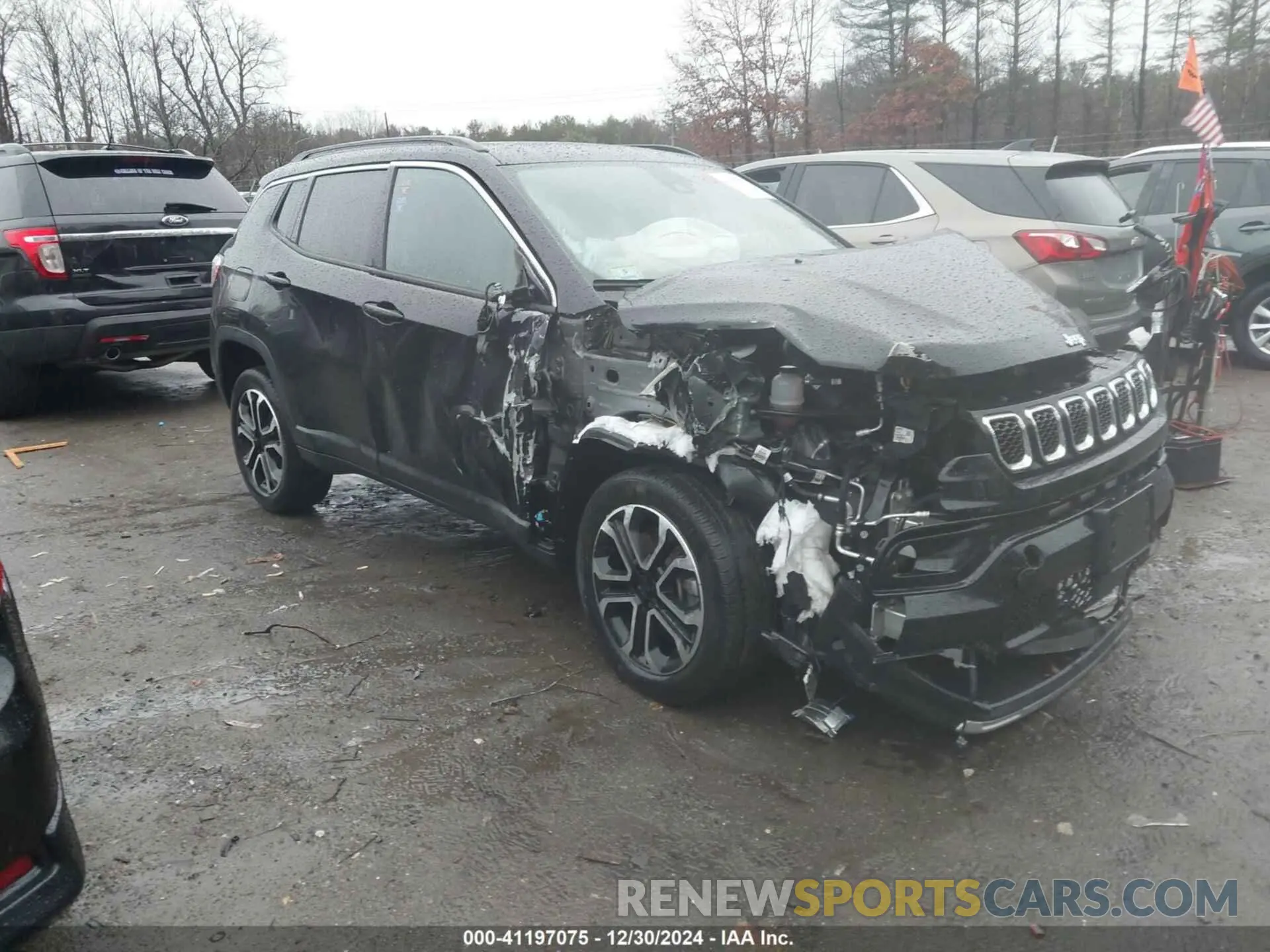 1 fotografías del automóvil dañado 3C4NJDCN8PT512863 JEEP COMPASS 2023