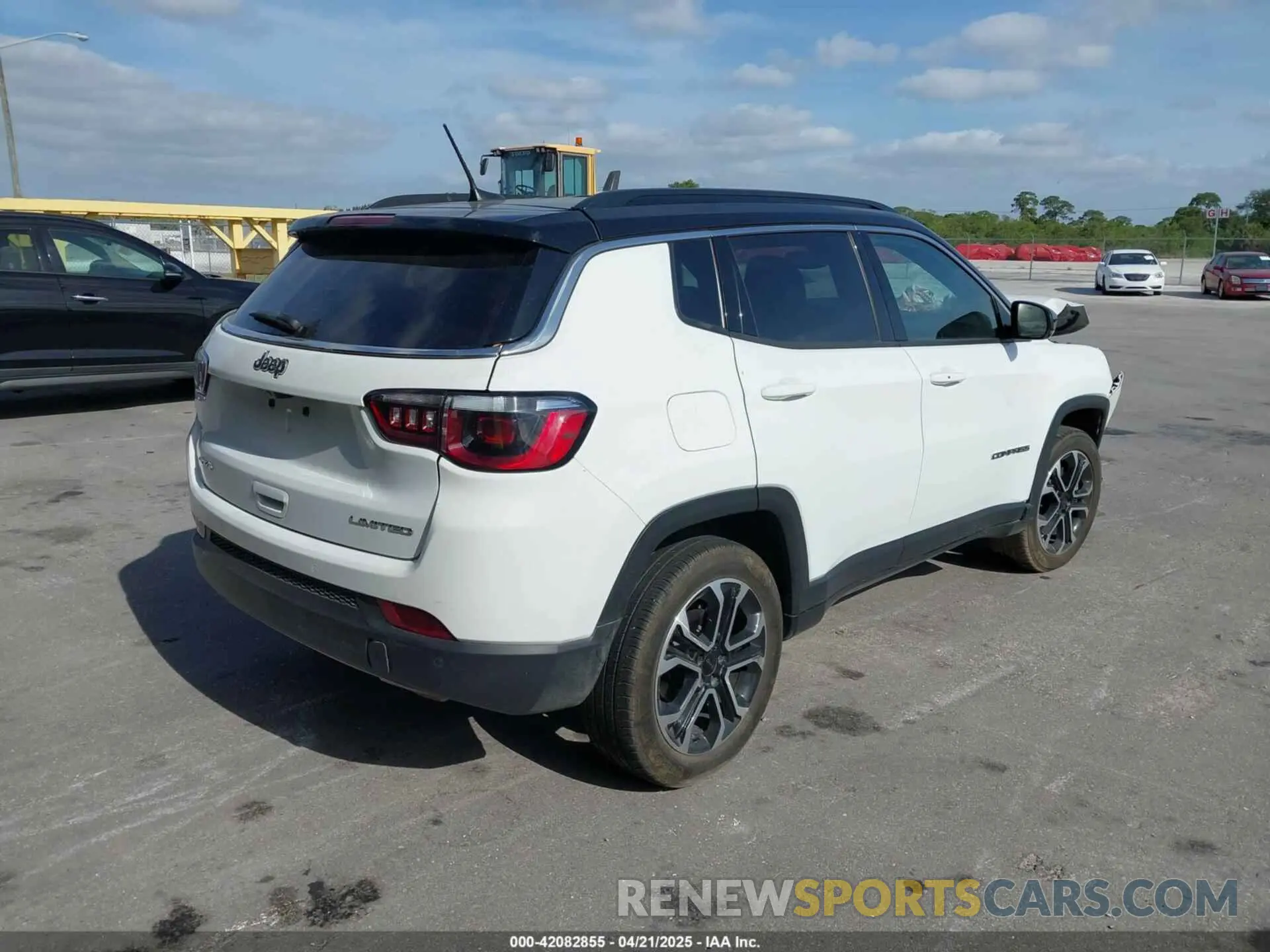 4 fotografías del automóvil dañado 3C4NJDCN8PT565904 JEEP COMPASS 2023