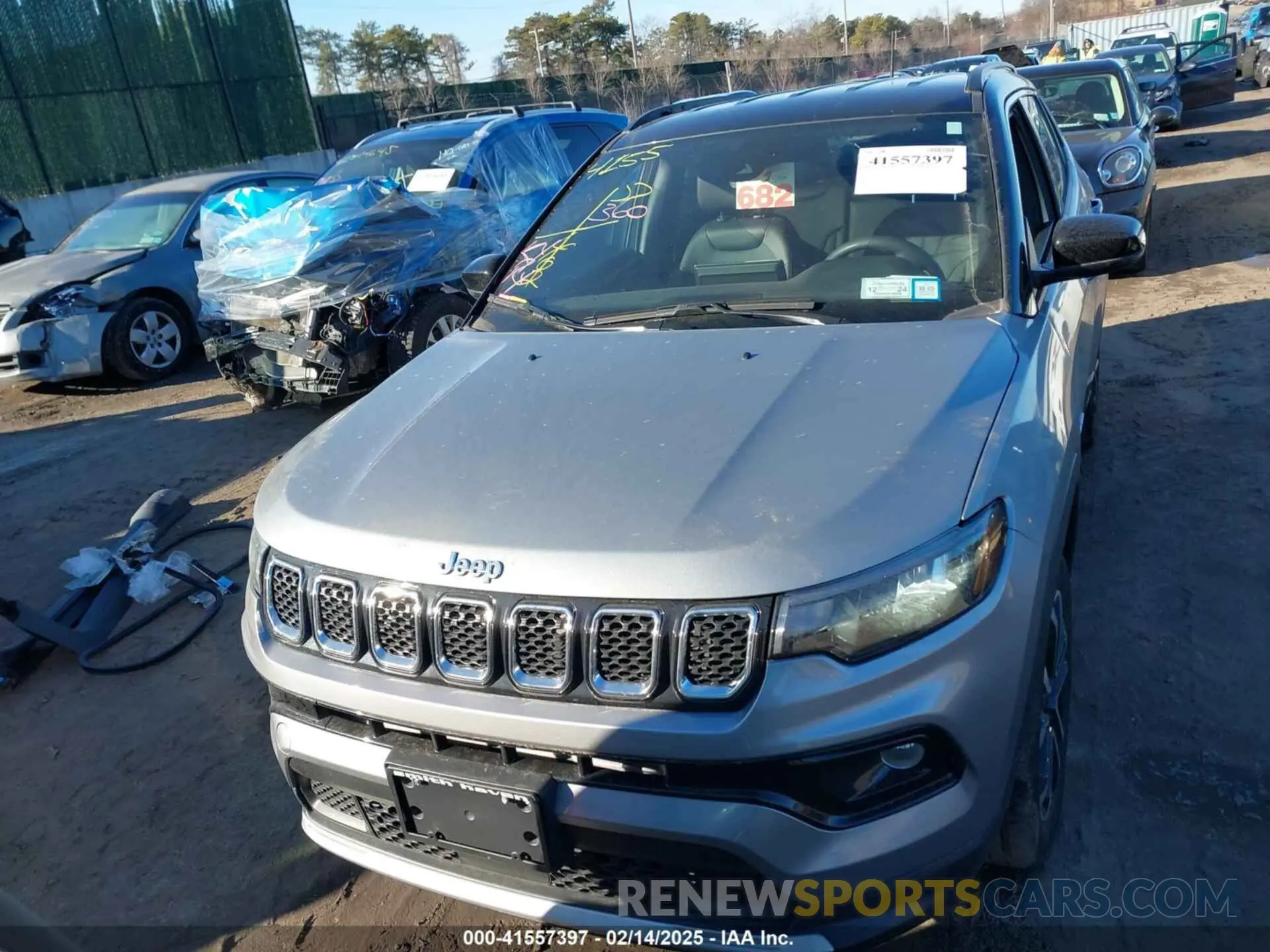 12 fotografías del automóvil dañado 3C4NJDCN9PT548089 JEEP COMPASS 2023