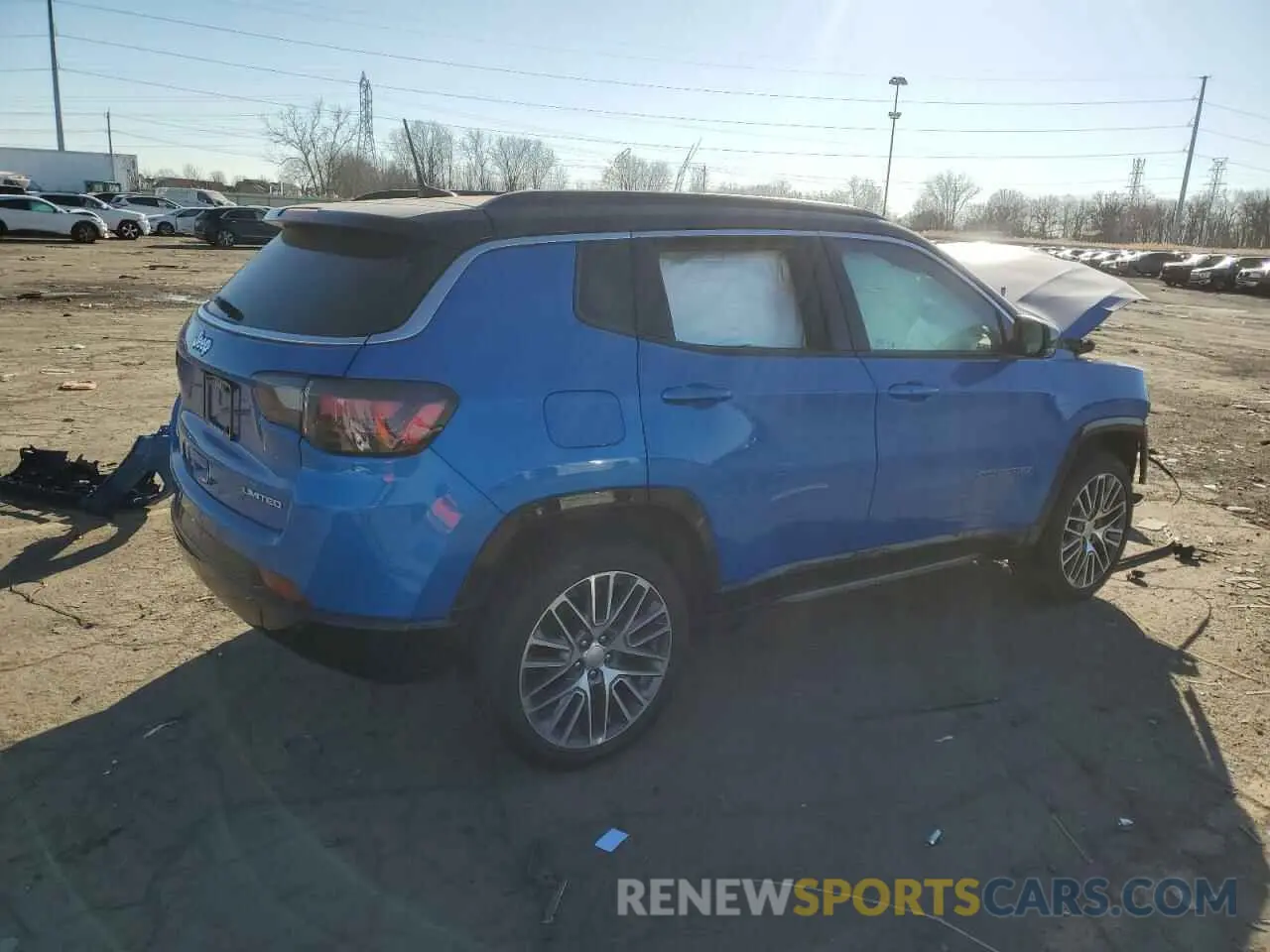 3 fotografías del automóvil dañado 3C4NJDCN9PT570979 JEEP COMPASS 2023