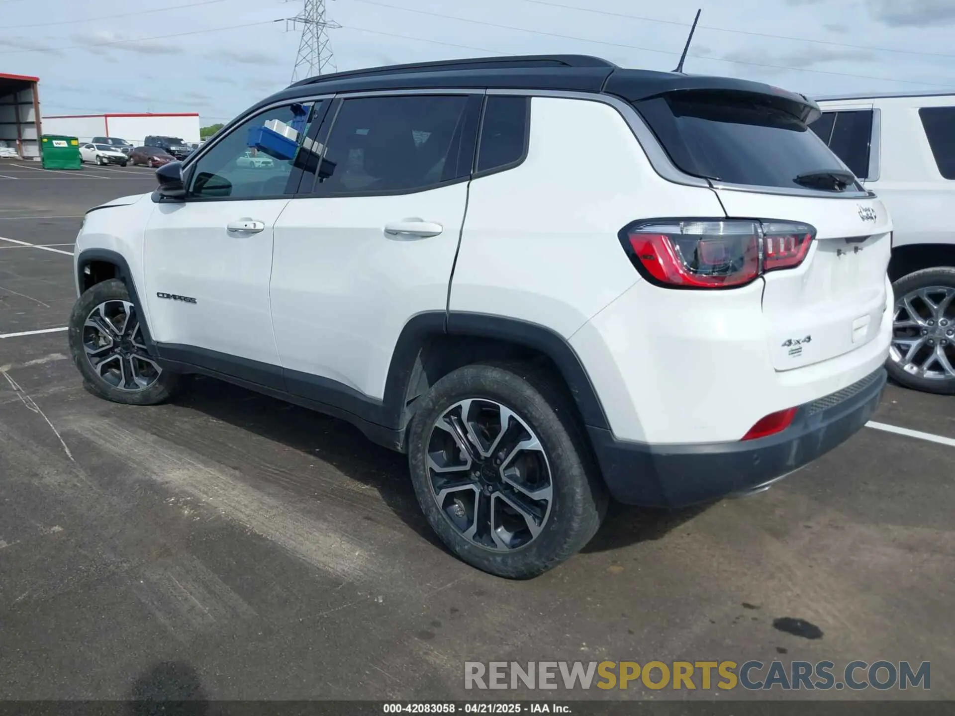 3 fotografías del automóvil dañado 3C4NJDCNXPT565743 JEEP COMPASS 2023
