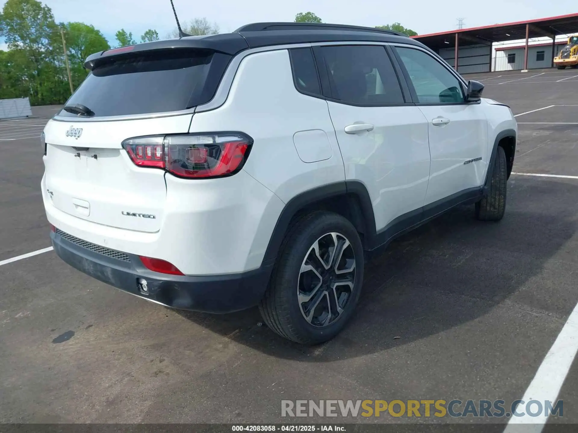 4 fotografías del automóvil dañado 3C4NJDCNXPT565743 JEEP COMPASS 2023