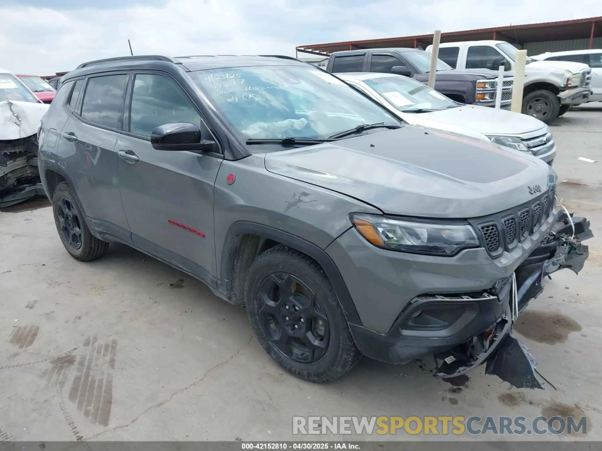 1 fotografías del automóvil dañado 3C4NJDDN1PT556640 JEEP COMPASS 2023