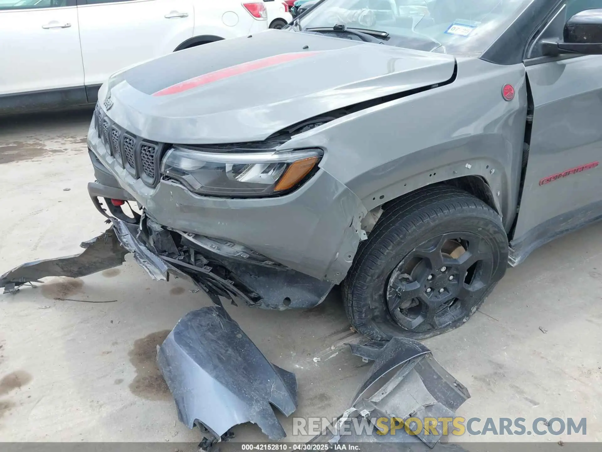 6 fotografías del automóvil dañado 3C4NJDDN1PT556640 JEEP COMPASS 2023
