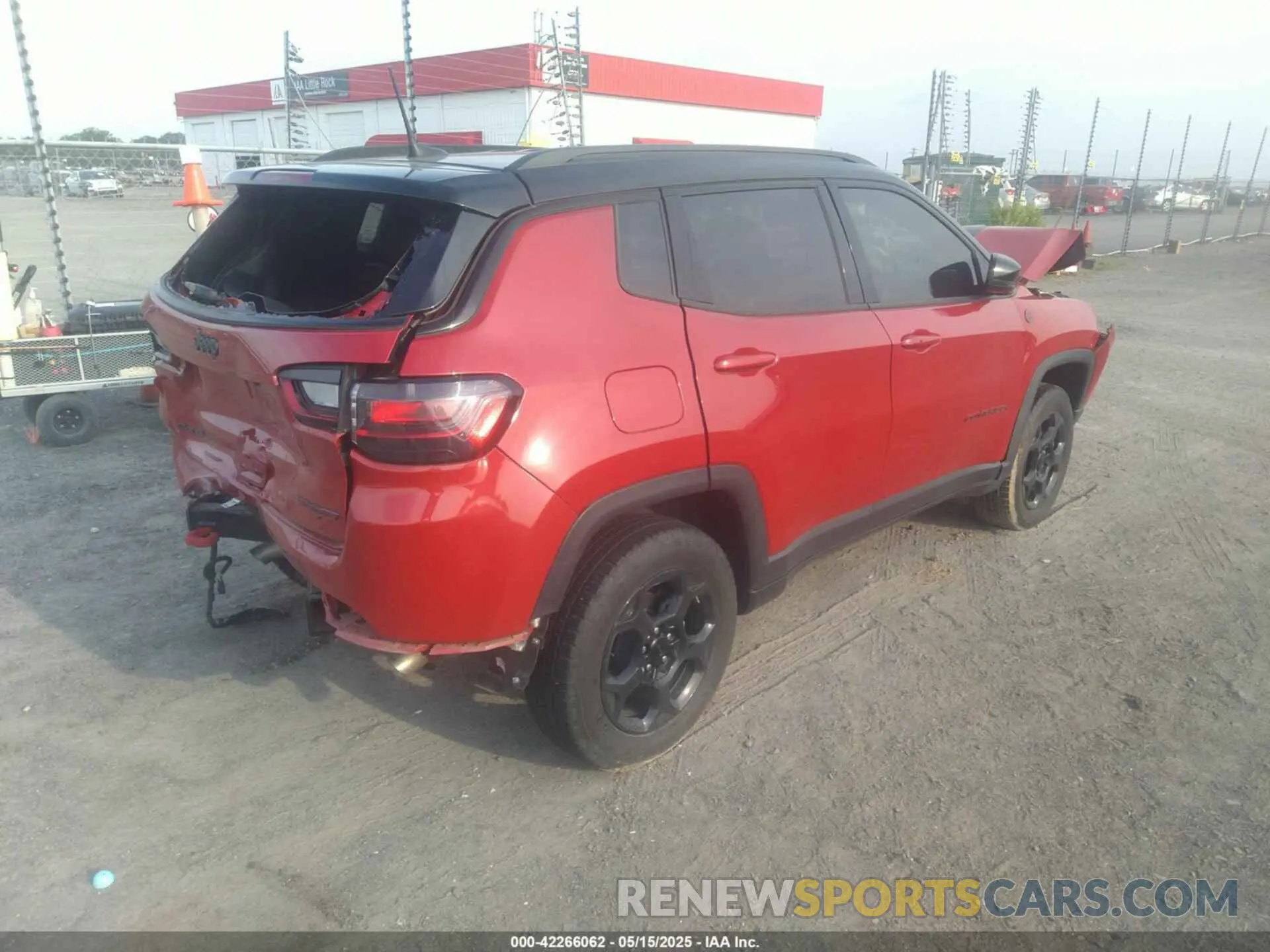 4 fotografías del automóvil dañado 3C4NJDDN4PT508324 JEEP COMPASS 2023