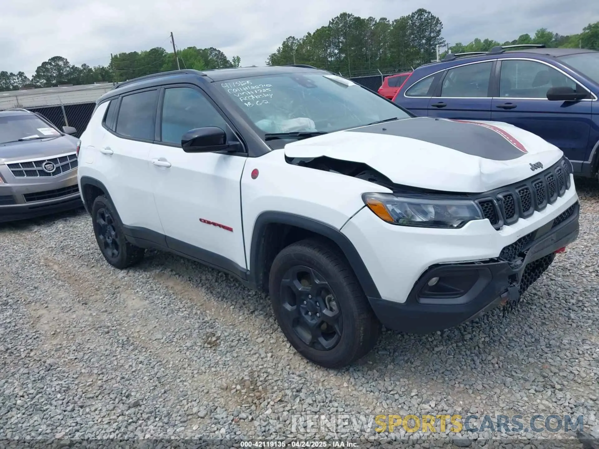 1 fotografías del automóvil dañado 3C4NJDDN4PT511725 JEEP COMPASS 2023