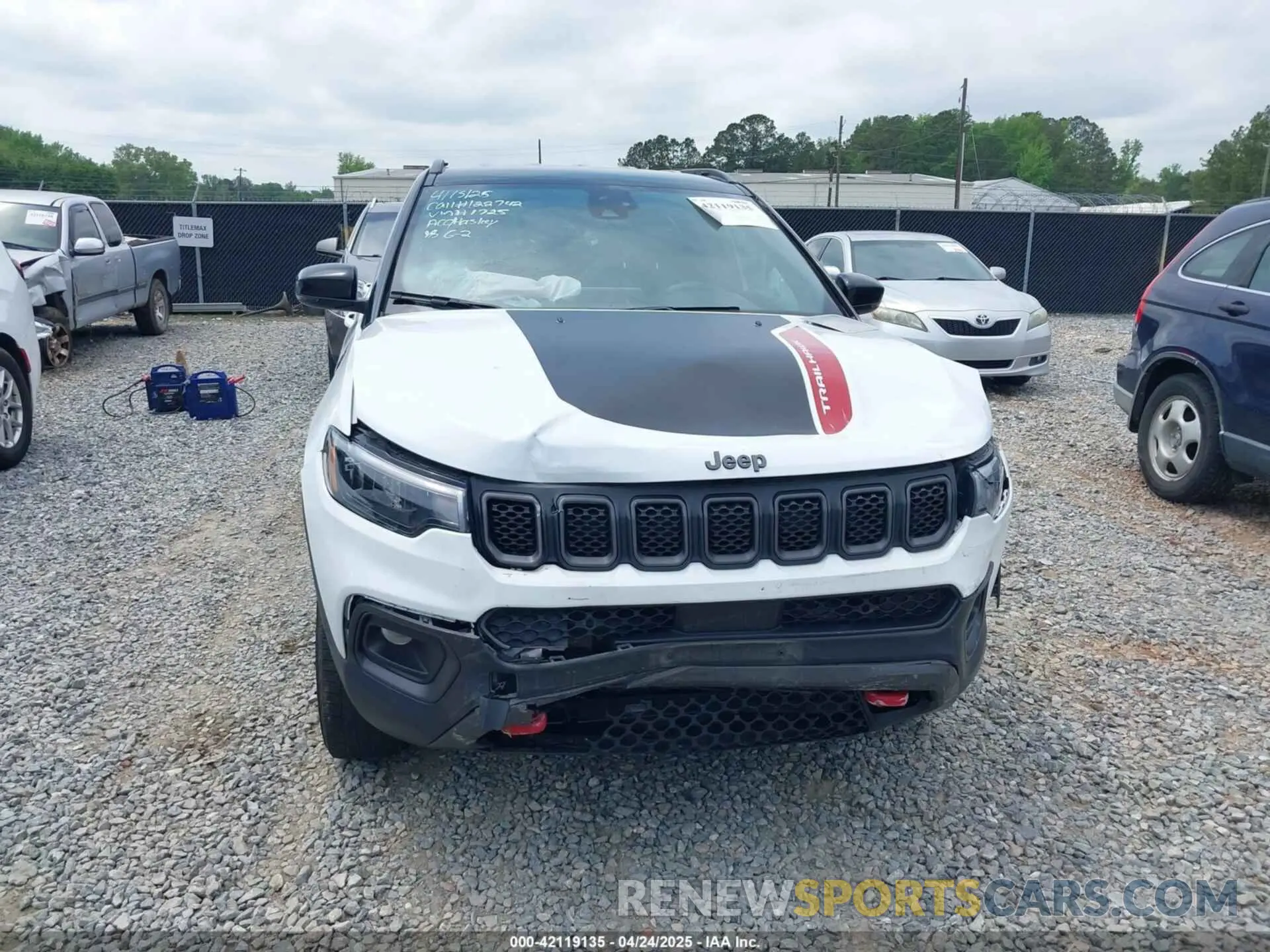 11 fotografías del automóvil dañado 3C4NJDDN4PT511725 JEEP COMPASS 2023