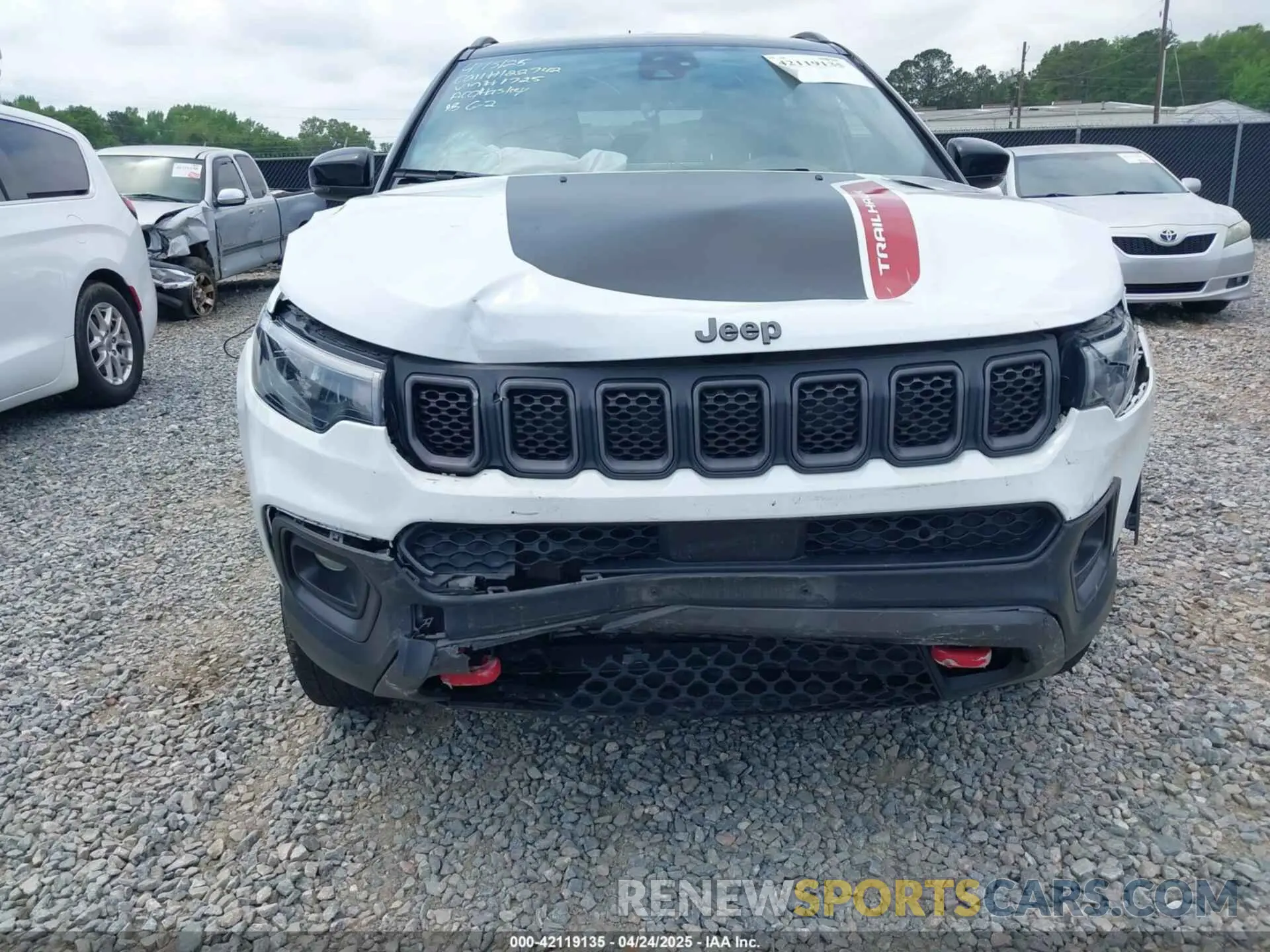 17 fotografías del automóvil dañado 3C4NJDDN4PT511725 JEEP COMPASS 2023