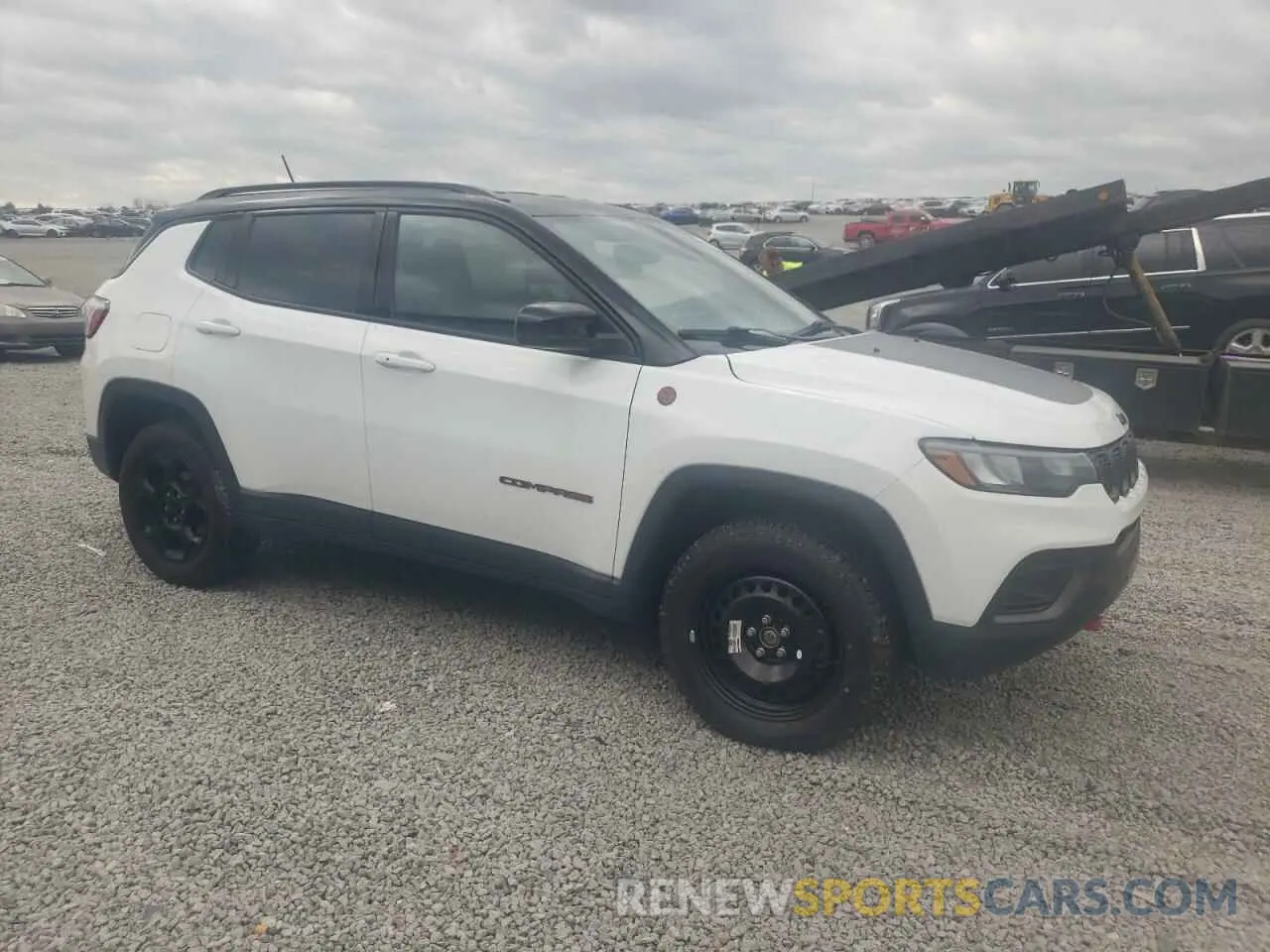 4 fotografías del automóvil dañado 3C4NJDDN5PT565793 JEEP COMPASS 2023