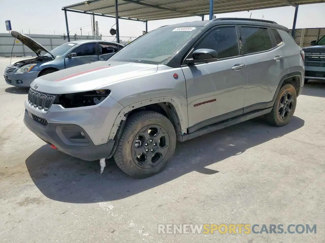 1 fotografías del automóvil dañado 3C4NJDDN6PT540840 JEEP COMPASS 2023