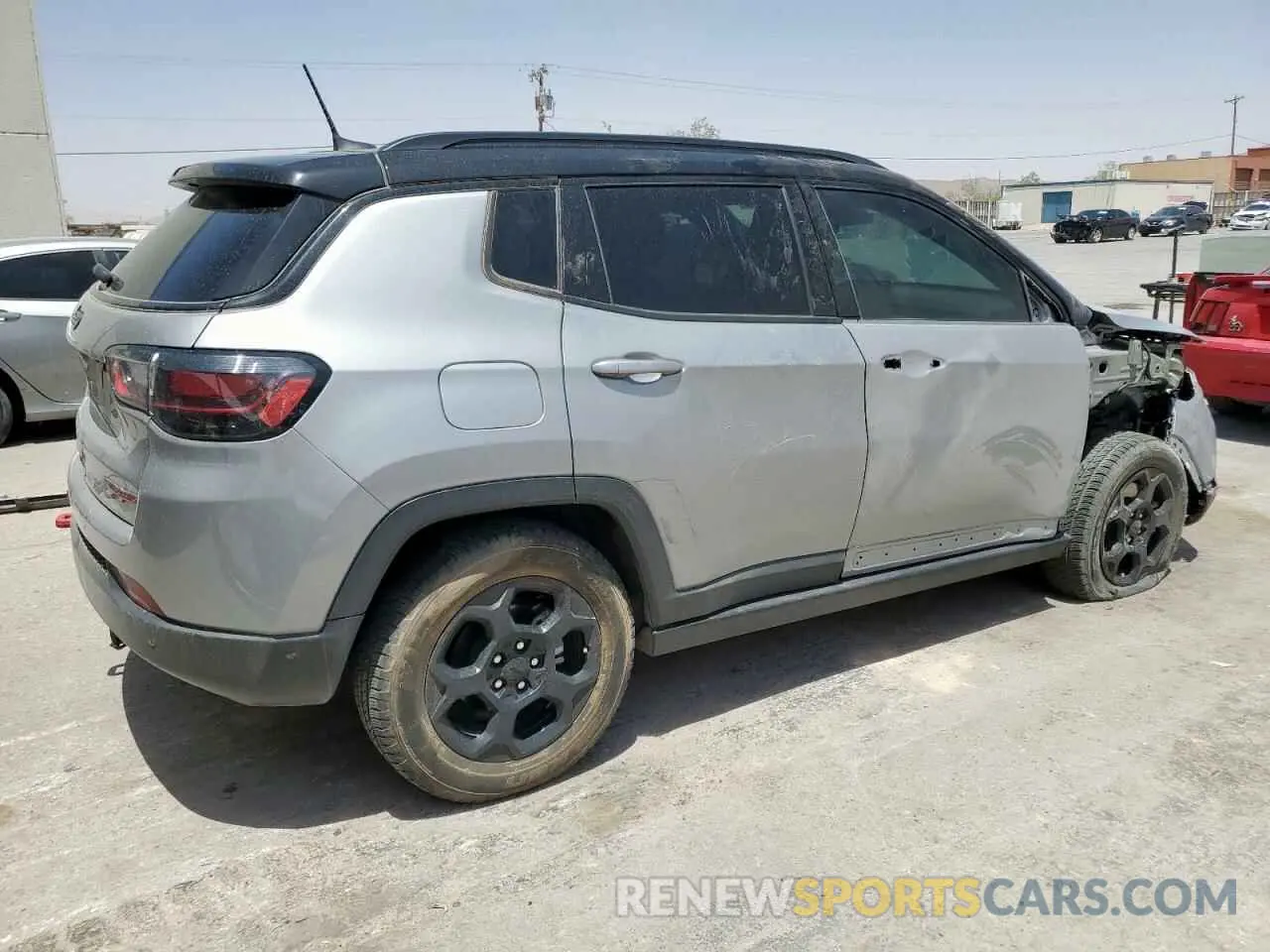 3 fotografías del automóvil dañado 3C4NJDDN6PT540840 JEEP COMPASS 2023