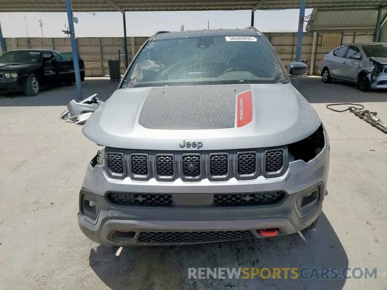 5 fotografías del automóvil dañado 3C4NJDDN6PT540840 JEEP COMPASS 2023