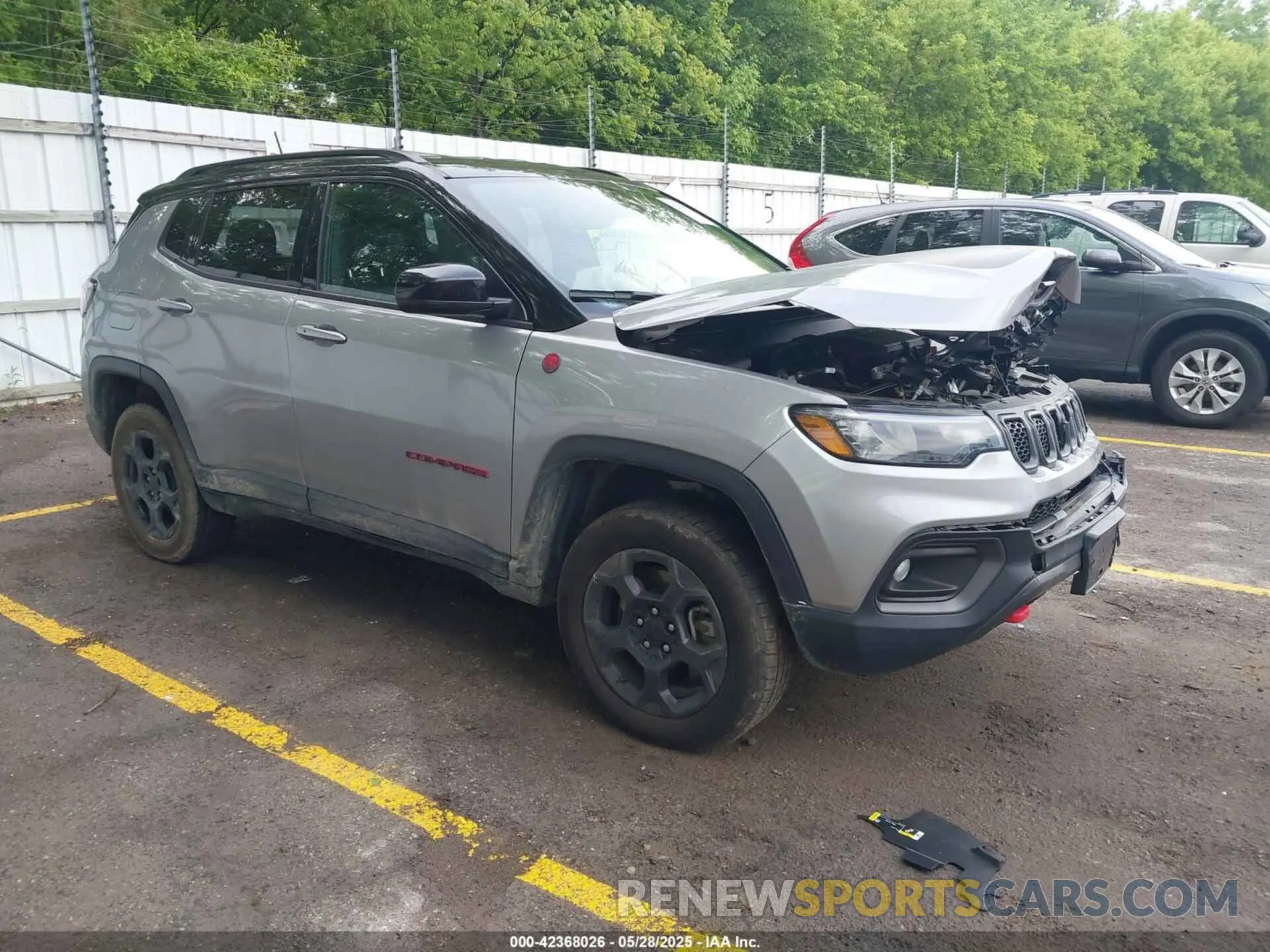 1 fotografías del automóvil dañado 3C4NJDDN8PT524820 JEEP COMPASS 2023