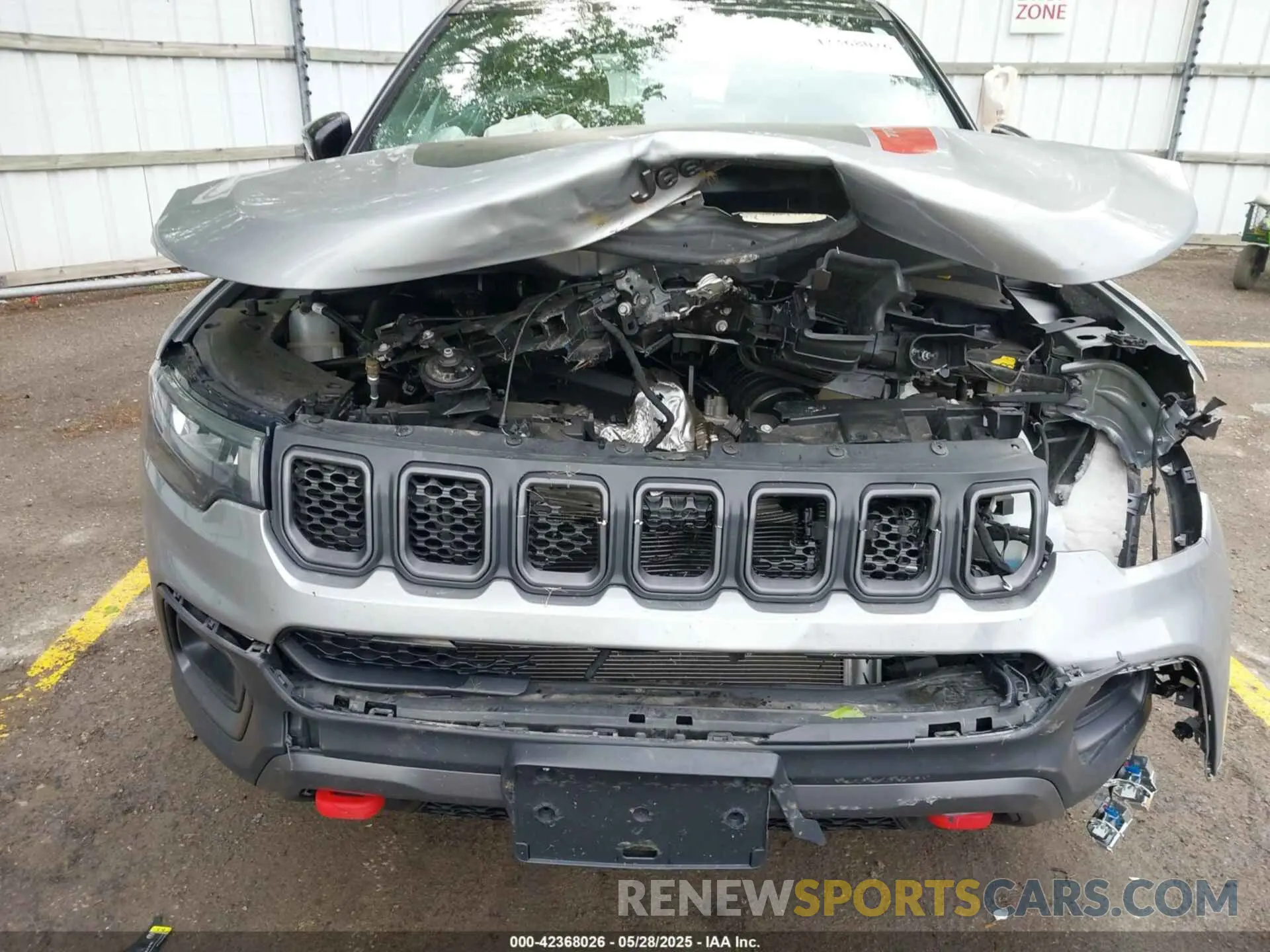 6 fotografías del automóvil dañado 3C4NJDDN8PT524820 JEEP COMPASS 2023