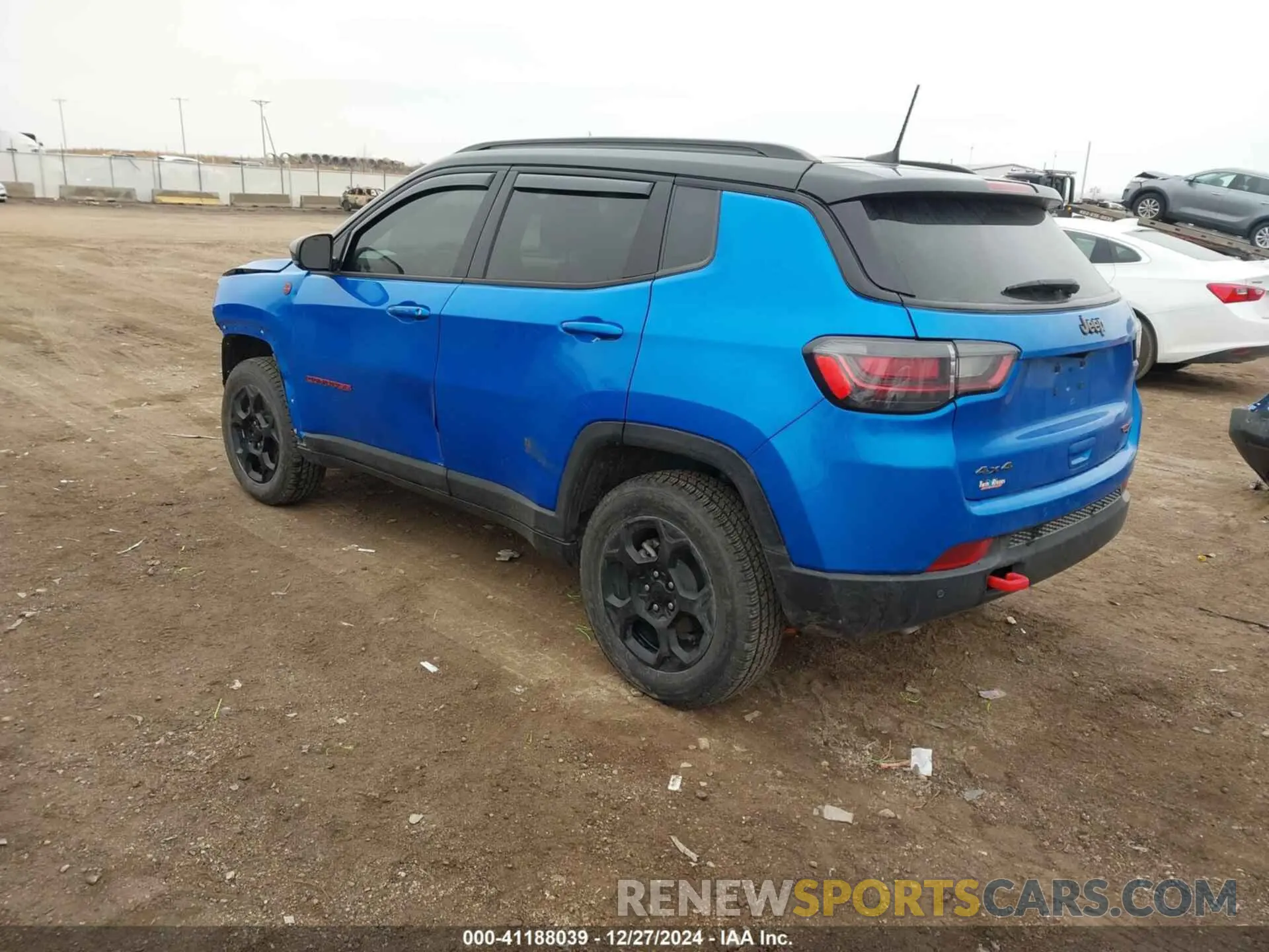 3 fotografías del automóvil dañado 3C4NJDDN8PT551998 JEEP COMPASS 2023