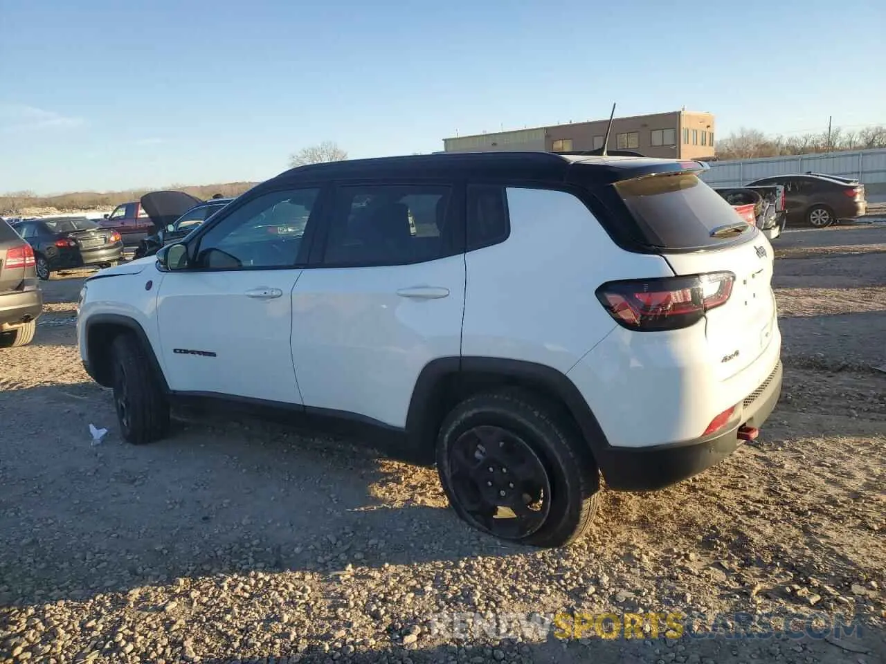 2 fotografías del automóvil dañado 3C4NJDDNXPT536273 JEEP COMPASS 2023