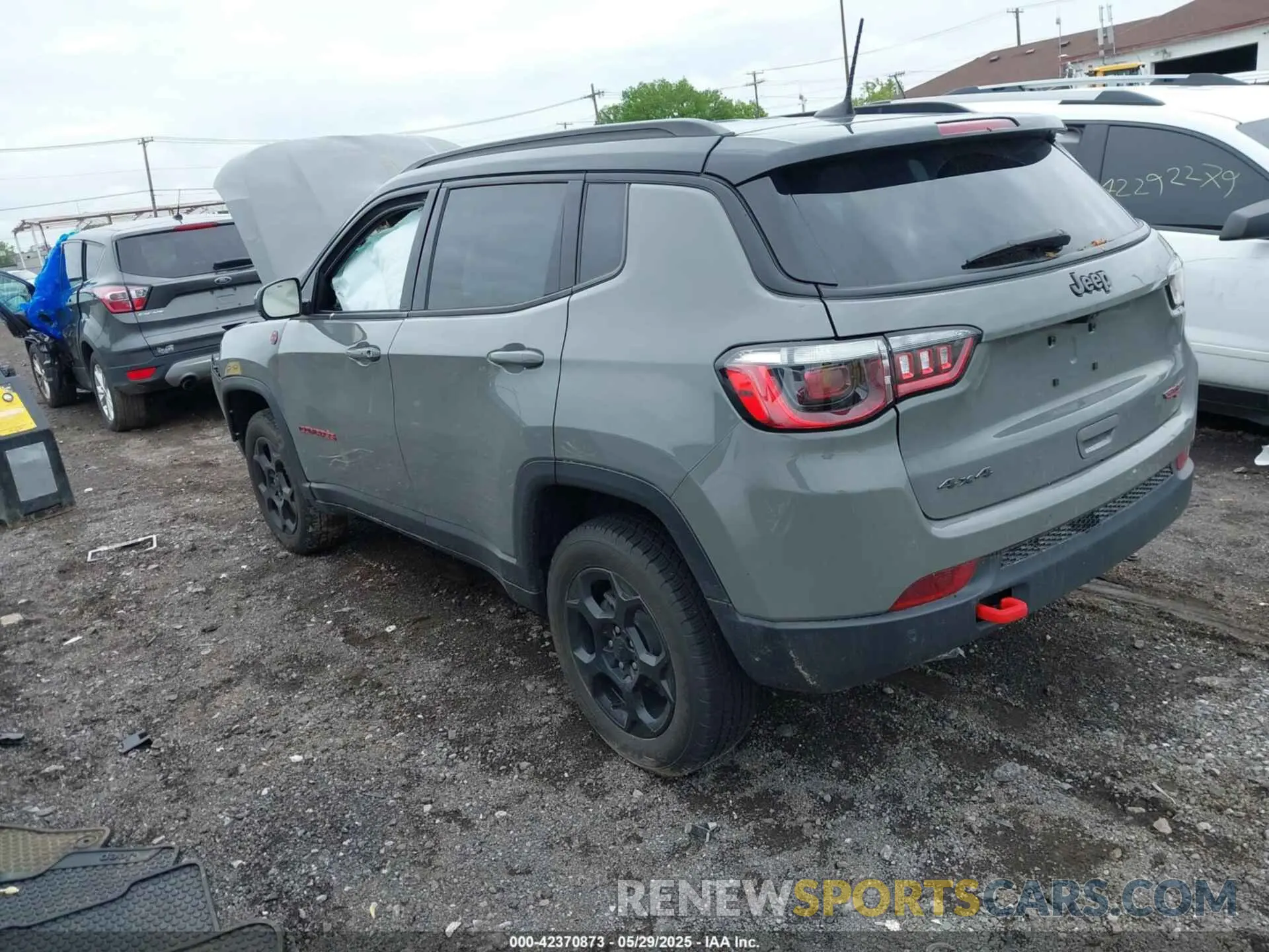 3 fotografías del automóvil dañado 3C4NJDDNXPT562694 JEEP COMPASS 2023