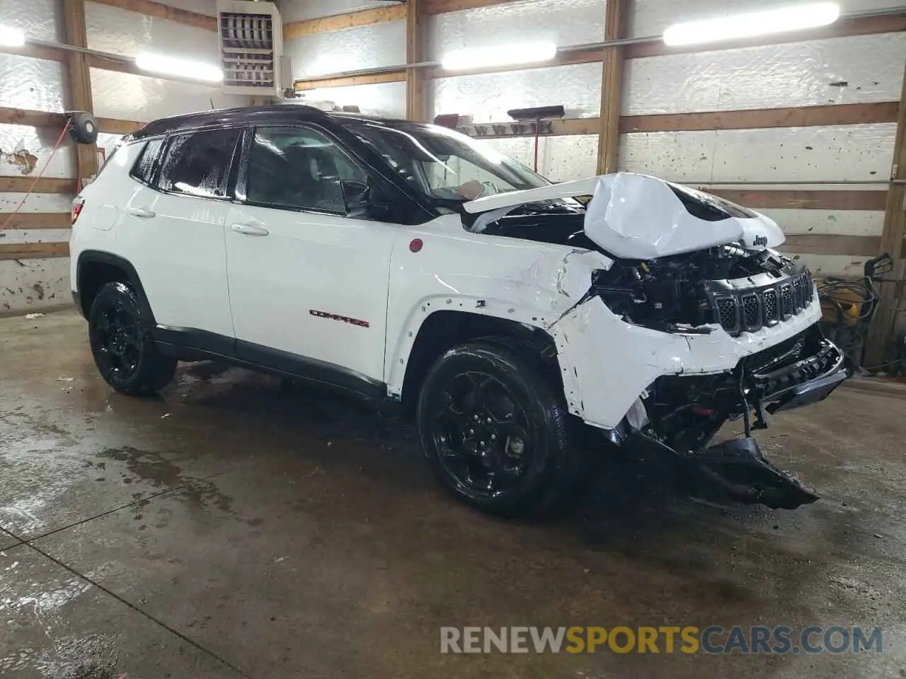 4 fotografías del automóvil dañado 3C4NJDDNXPT565272 JEEP COMPASS 2023