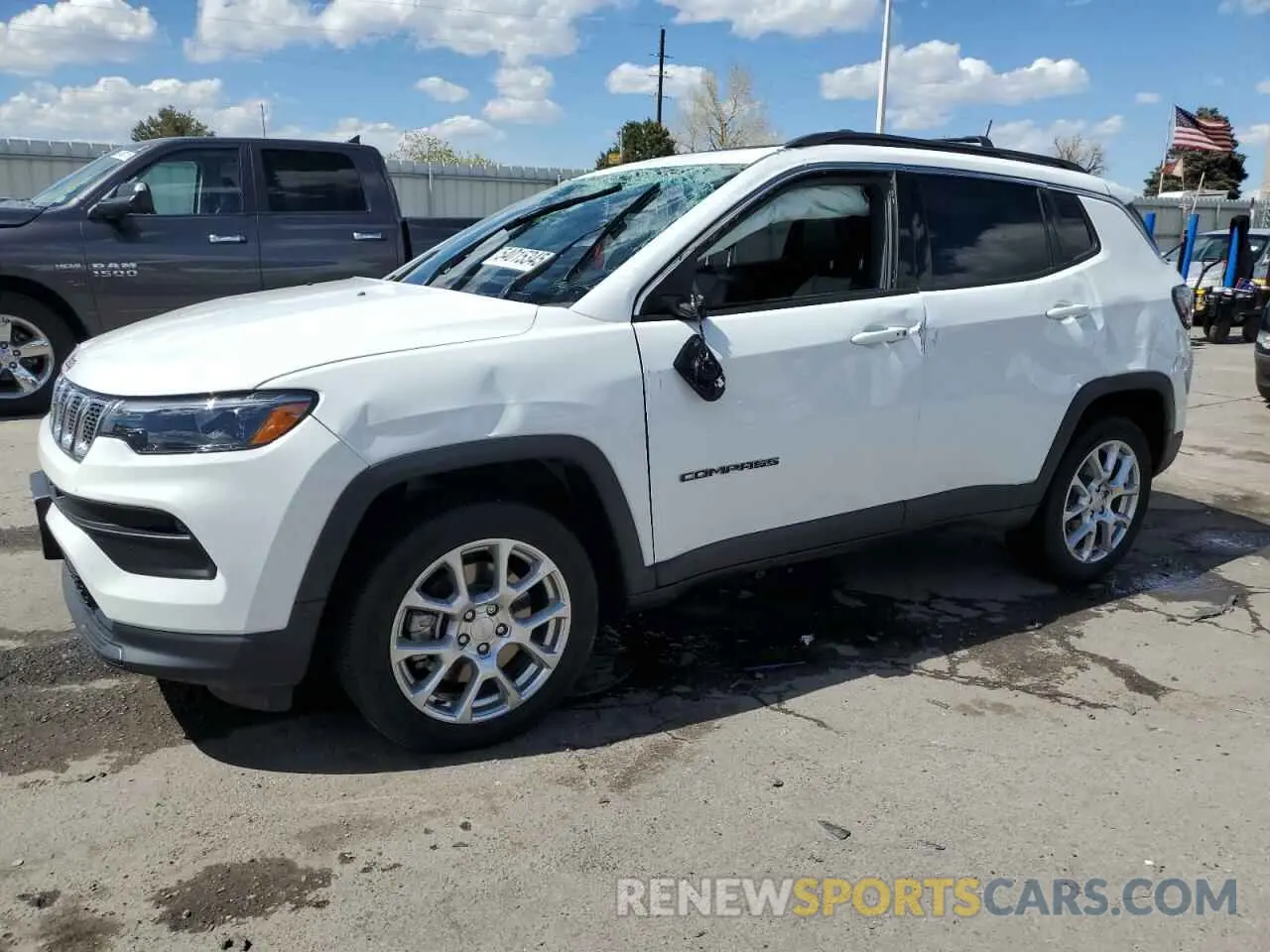 1 fotografías del automóvil dañado 3C4NJDFN3PT517934 JEEP COMPASS 2023