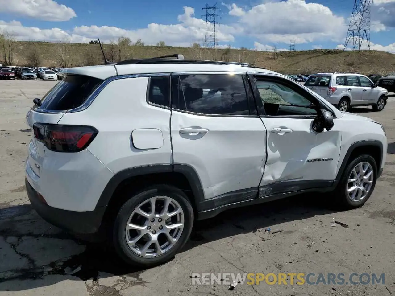 3 fotografías del automóvil dañado 3C4NJDFN3PT517934 JEEP COMPASS 2023