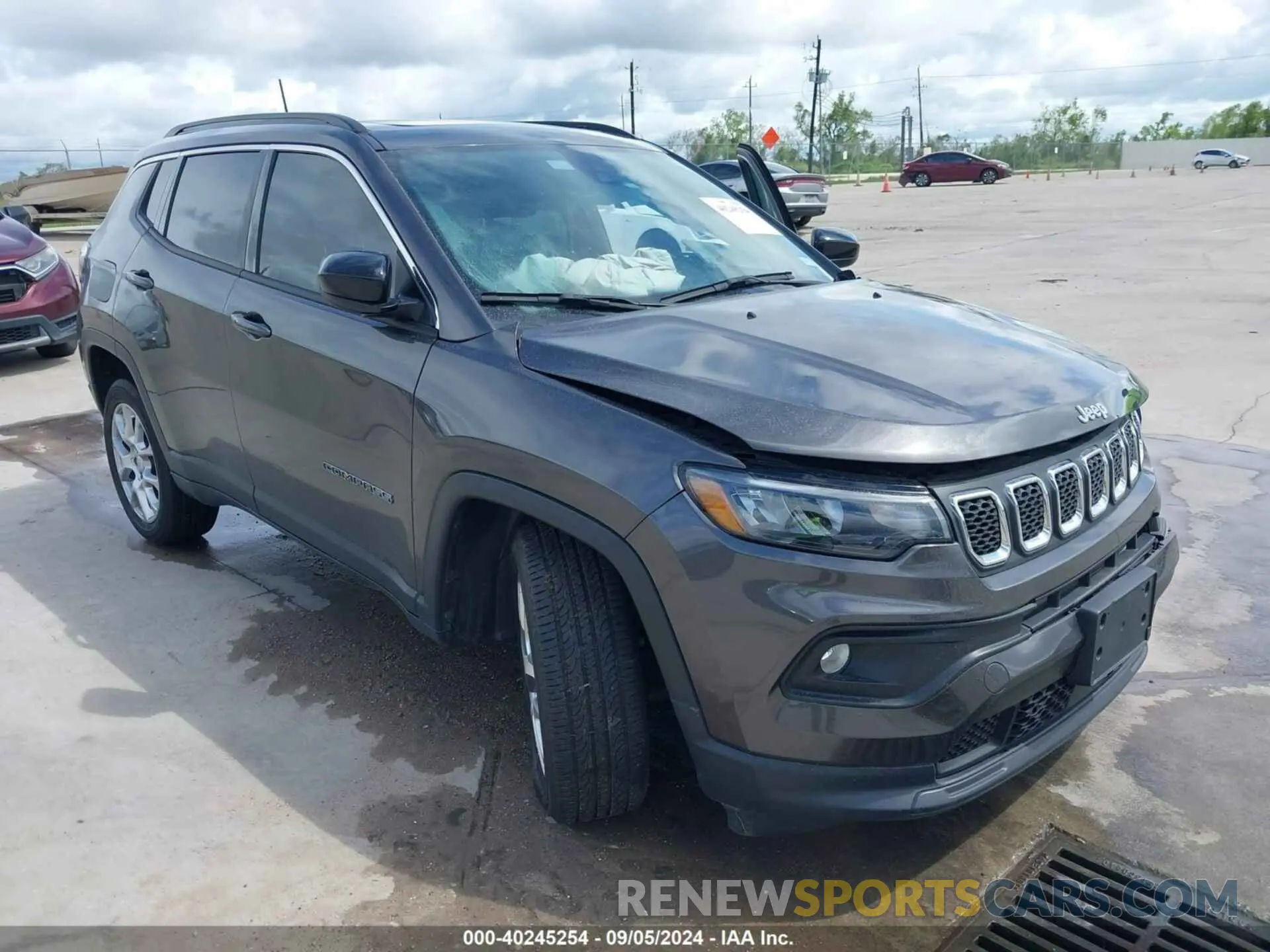 1 fotografías del automóvil dañado 3C4NJDFN4PT513651 JEEP COMPASS 2023