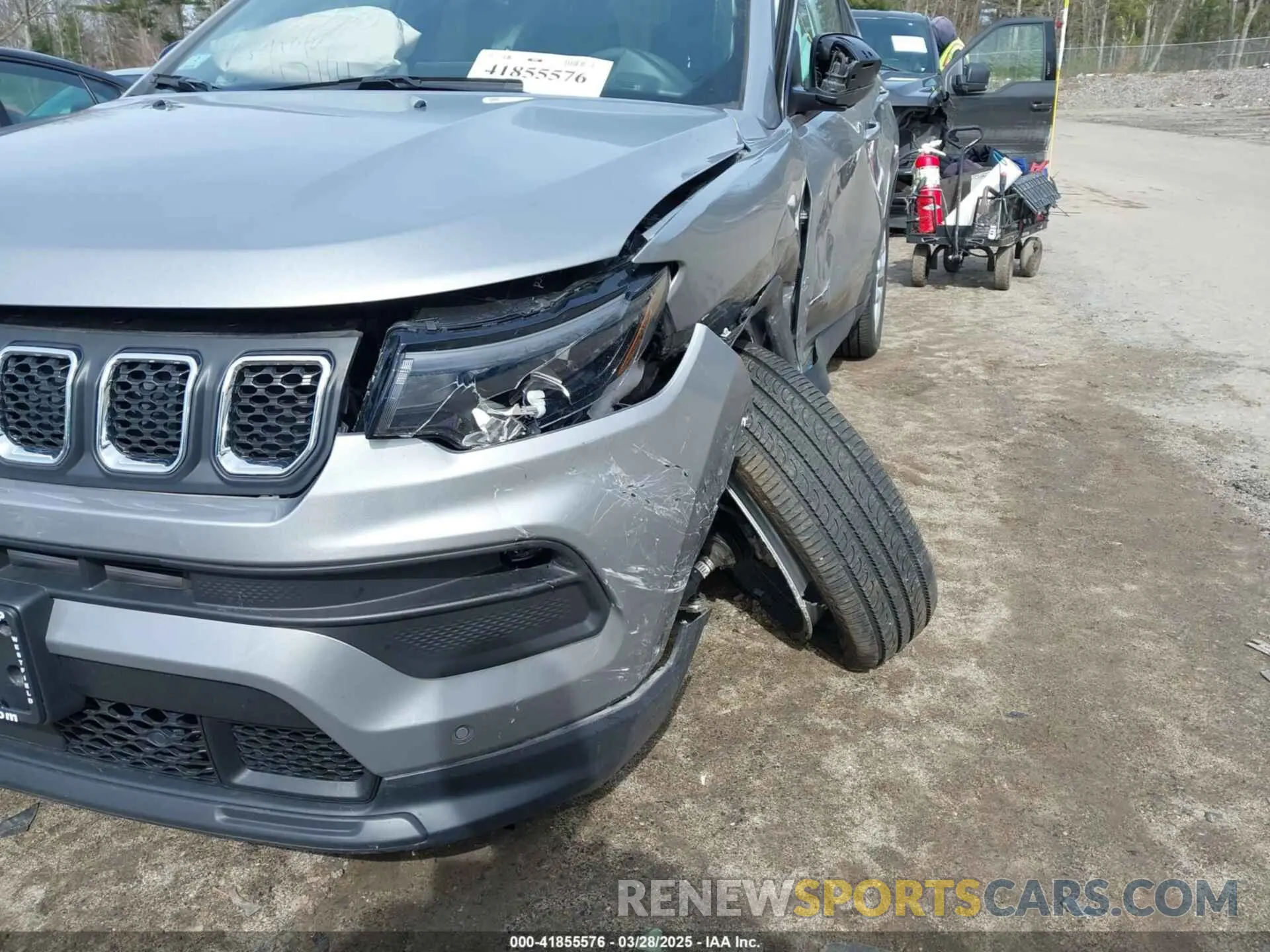 17 fotografías del automóvil dañado 3C4NJDFN4PT558945 JEEP COMPASS 2023