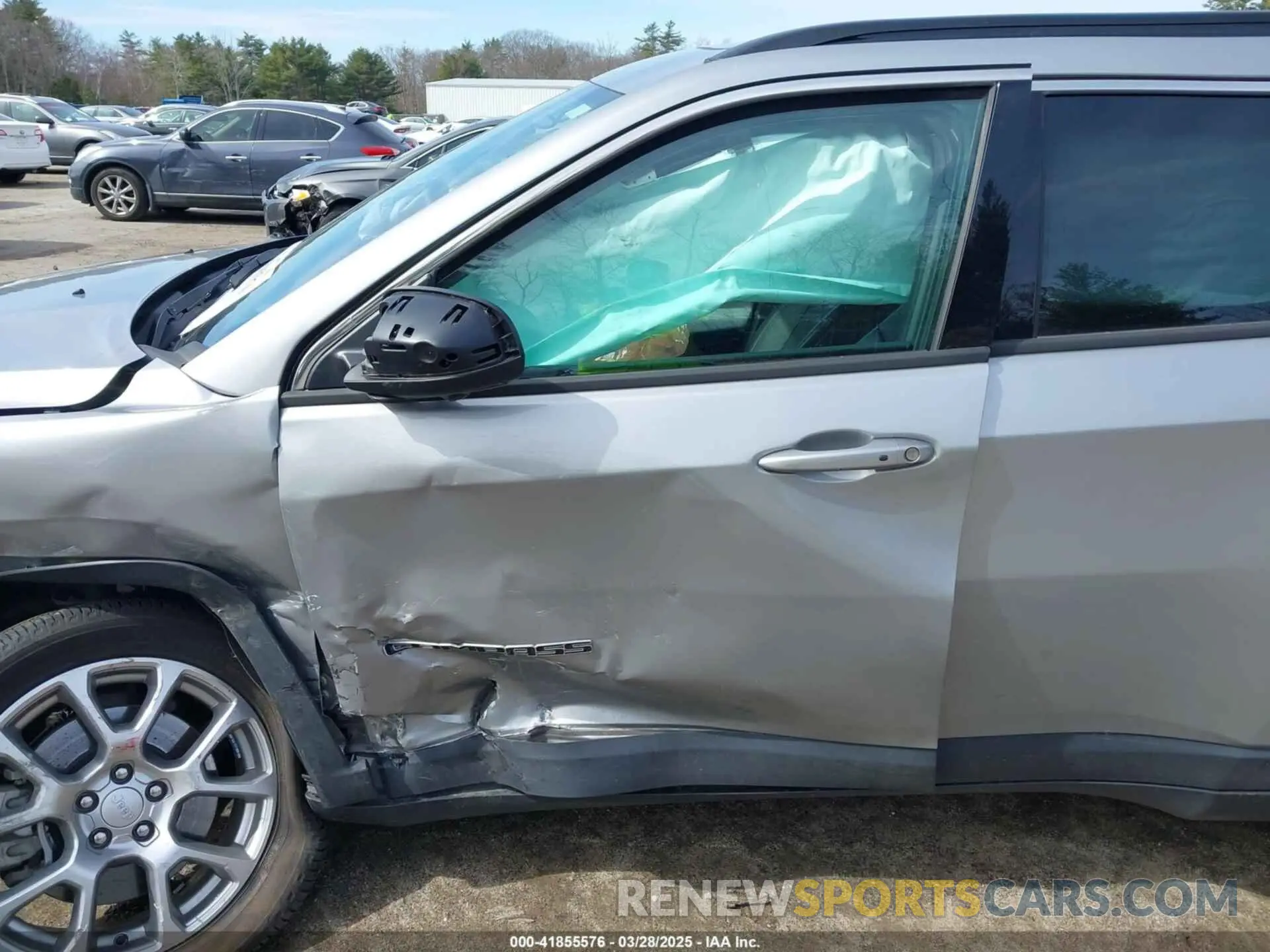 20 fotografías del automóvil dañado 3C4NJDFN4PT558945 JEEP COMPASS 2023