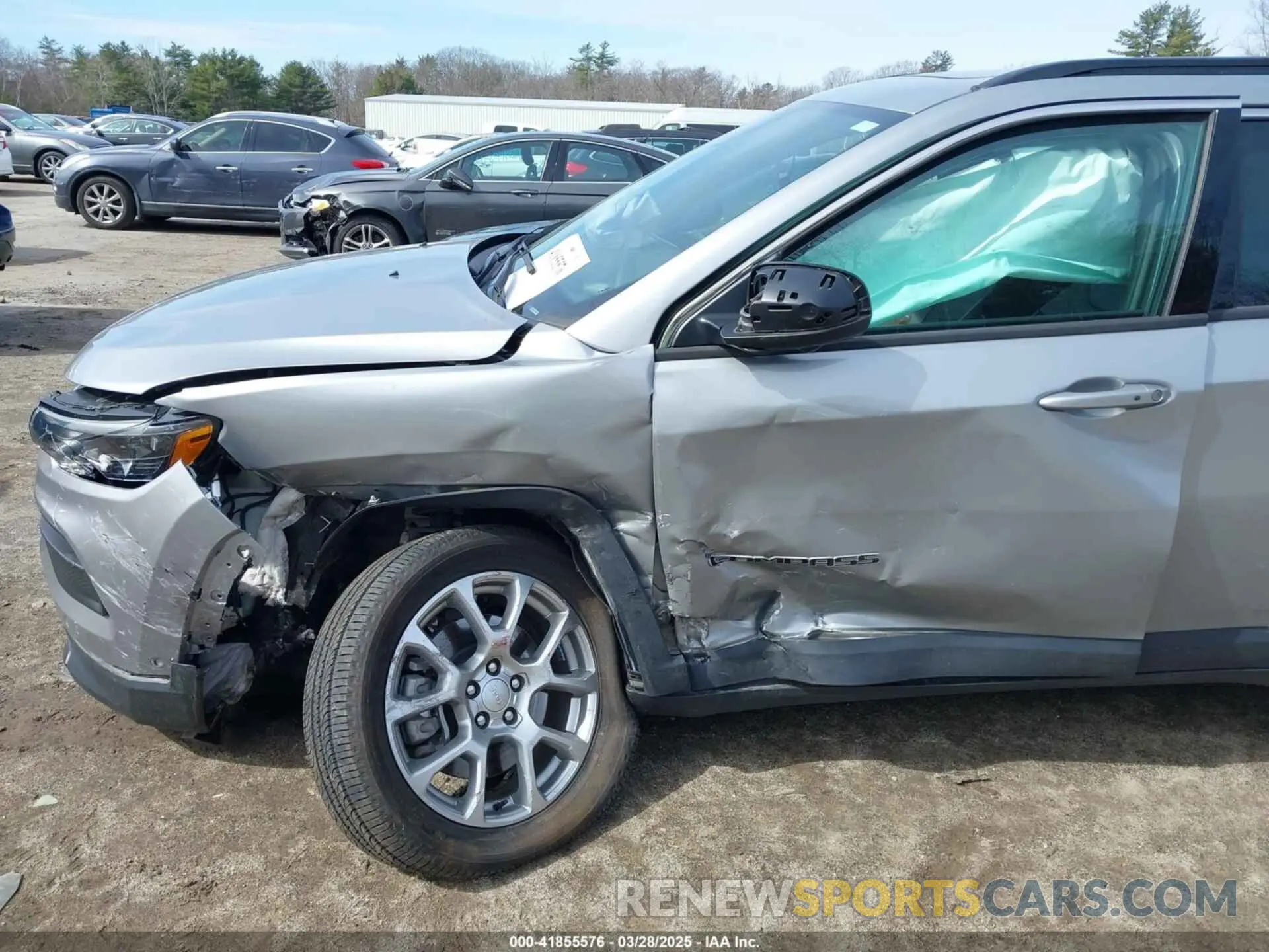 6 fotografías del automóvil dañado 3C4NJDFN4PT558945 JEEP COMPASS 2023