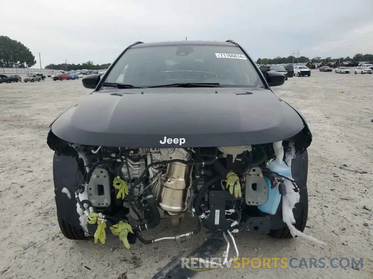 5 fotografías del automóvil dañado 3C4NJDFN5PT533259 JEEP COMPASS 2023