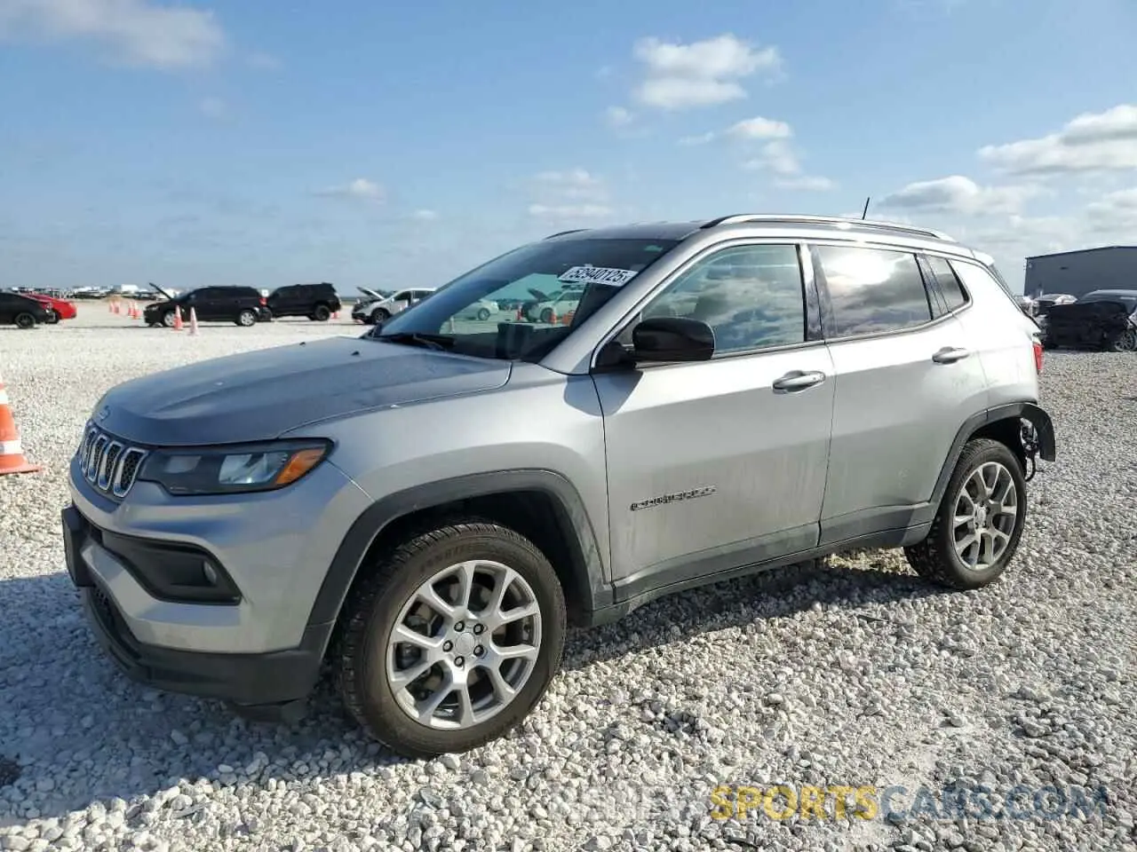 1 fotografías del automóvil dañado 3C4NJDFN6PT513828 JEEP COMPASS 2023