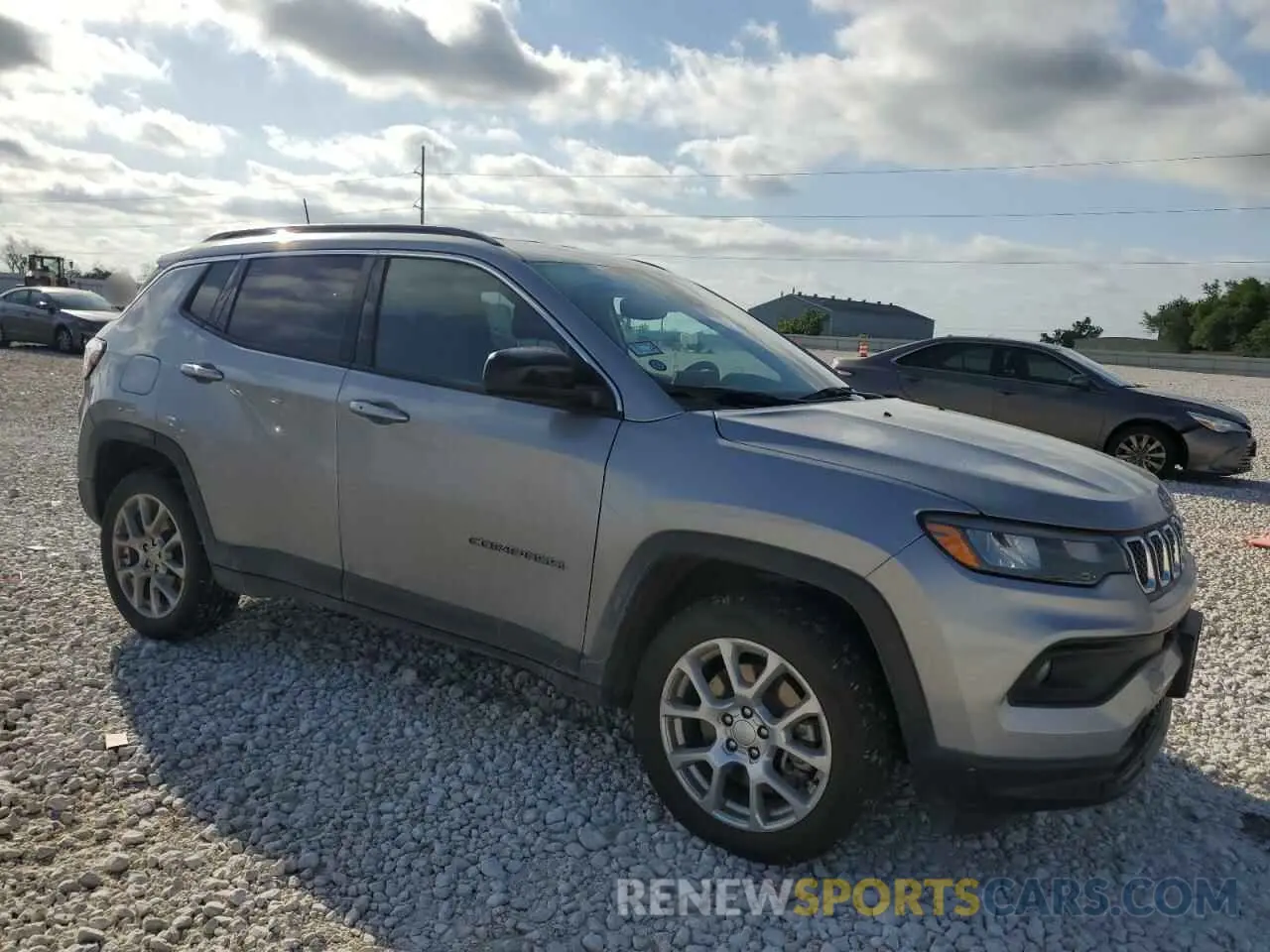 4 fotografías del automóvil dañado 3C4NJDFN6PT513828 JEEP COMPASS 2023