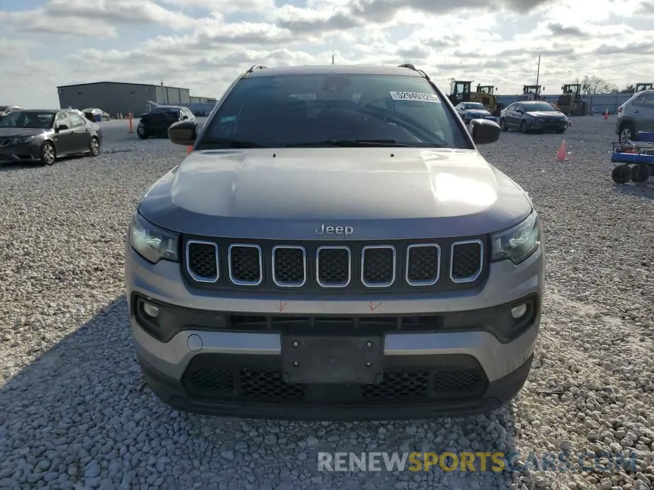 5 fotografías del automóvil dañado 3C4NJDFN6PT513828 JEEP COMPASS 2023