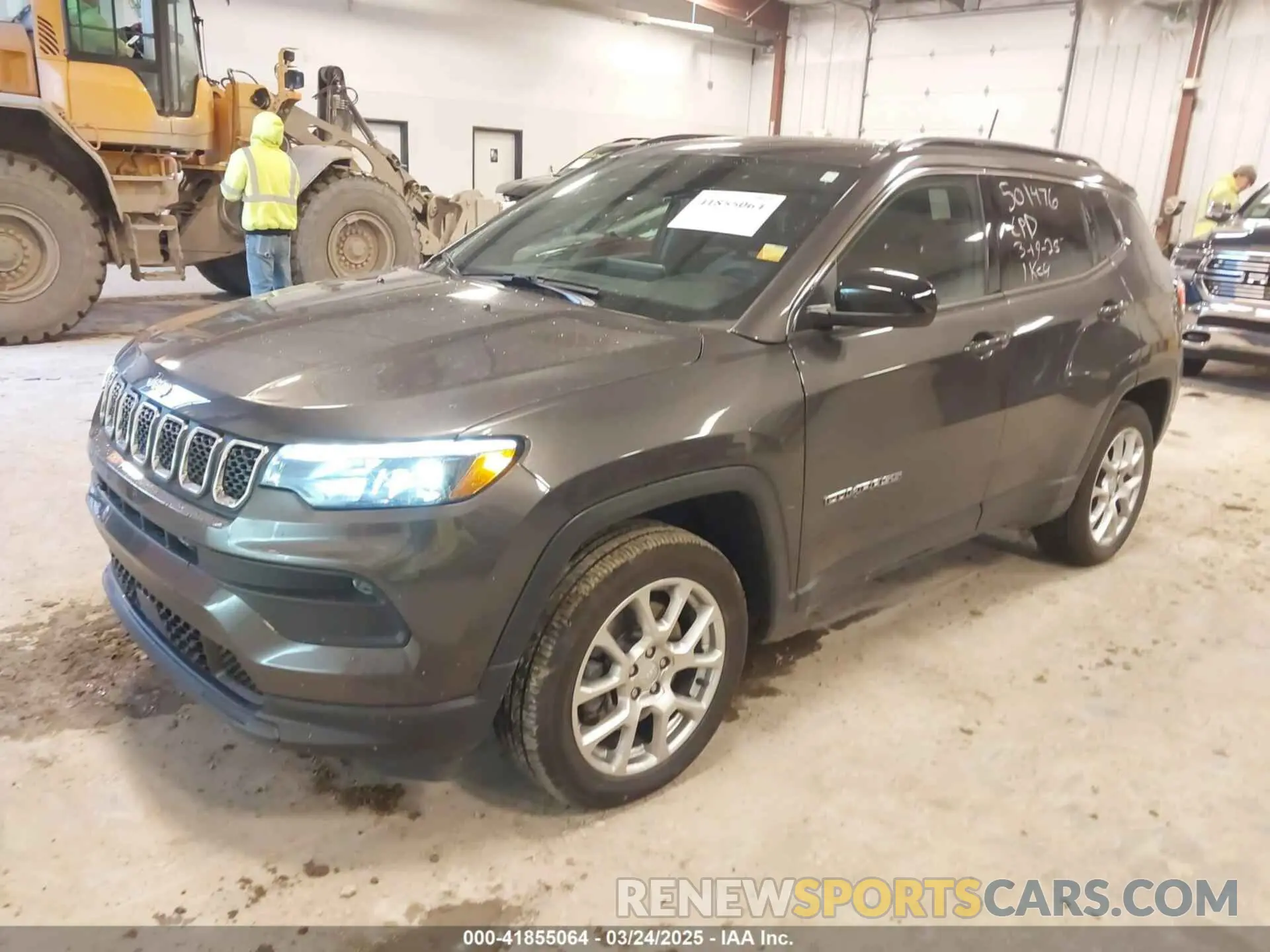 2 fotografías del automóvil dañado 3C4NJDFN7PT501476 JEEP COMPASS 2023