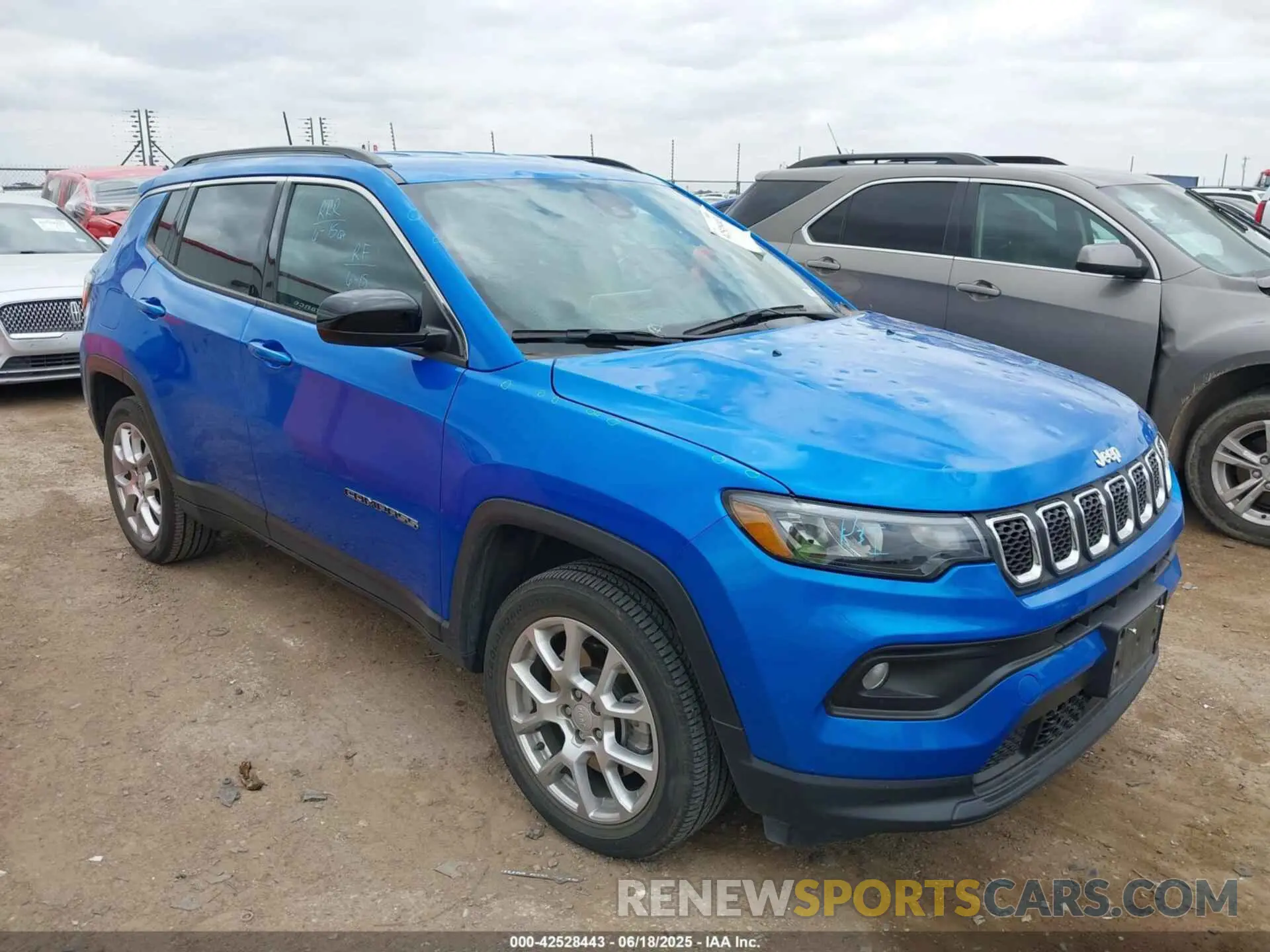 1 fotografías del automóvil dañado 3C4NJDFN8PT546846 JEEP COMPASS 2023