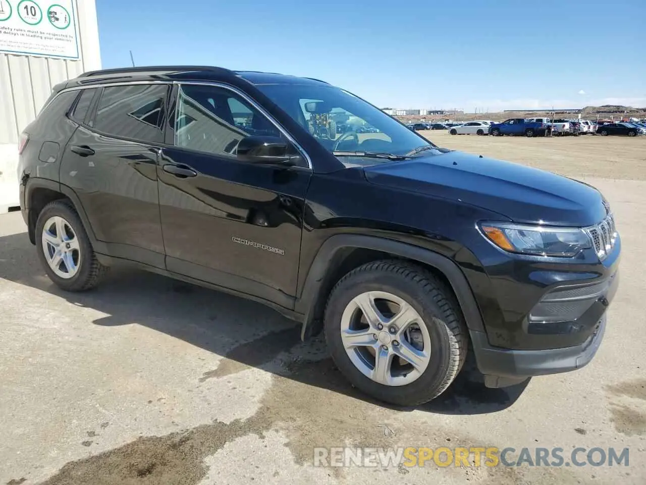 4 fotografías del automóvil dañado 3C4NJDAN1RT594604 JEEP COMPASS 2024