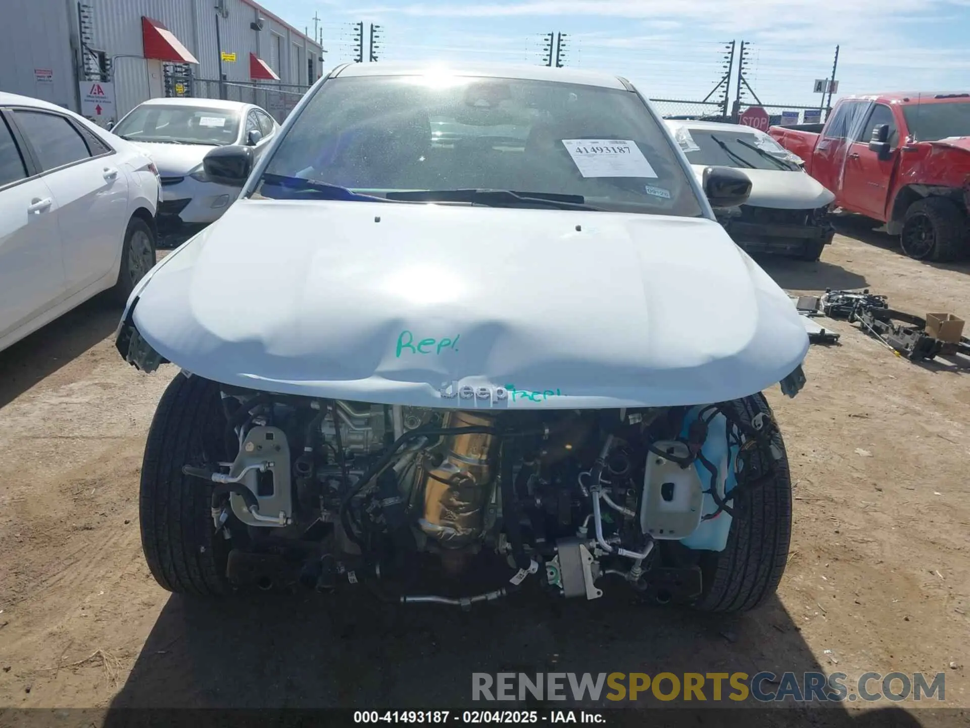 13 fotografías del automóvil dañado 3C4NJDAN8RT170417 JEEP COMPASS 2024