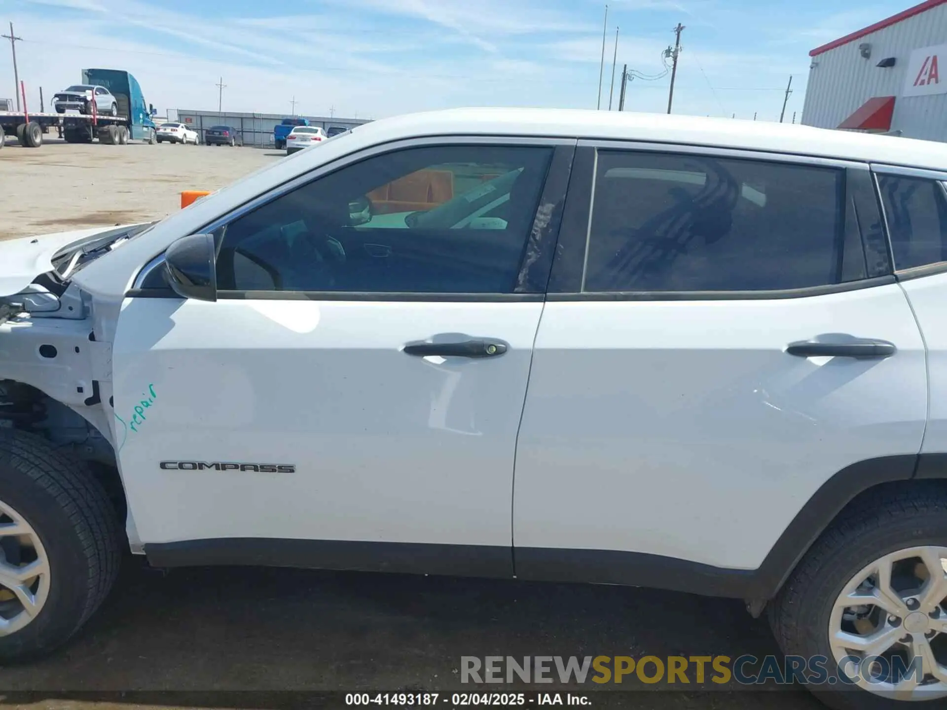 15 fotografías del automóvil dañado 3C4NJDAN8RT170417 JEEP COMPASS 2024