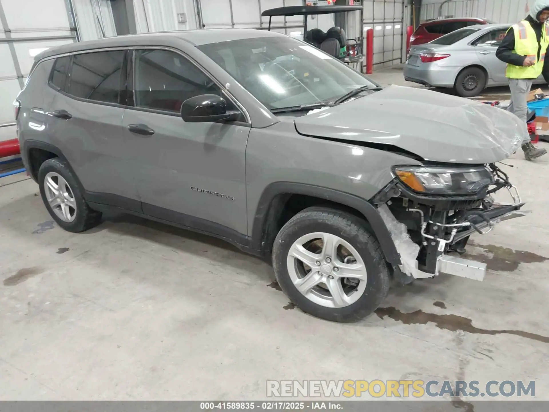 1 fotografías del automóvil dañado 3C4NJDAN8RT580067 JEEP COMPASS 2024