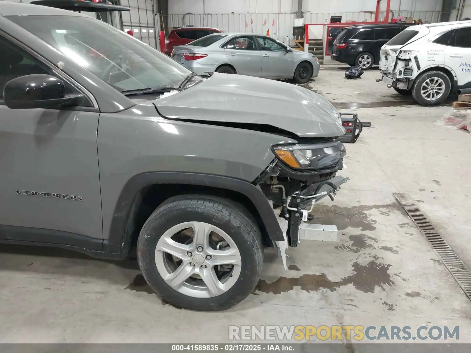 19 fotografías del automóvil dañado 3C4NJDAN8RT580067 JEEP COMPASS 2024
